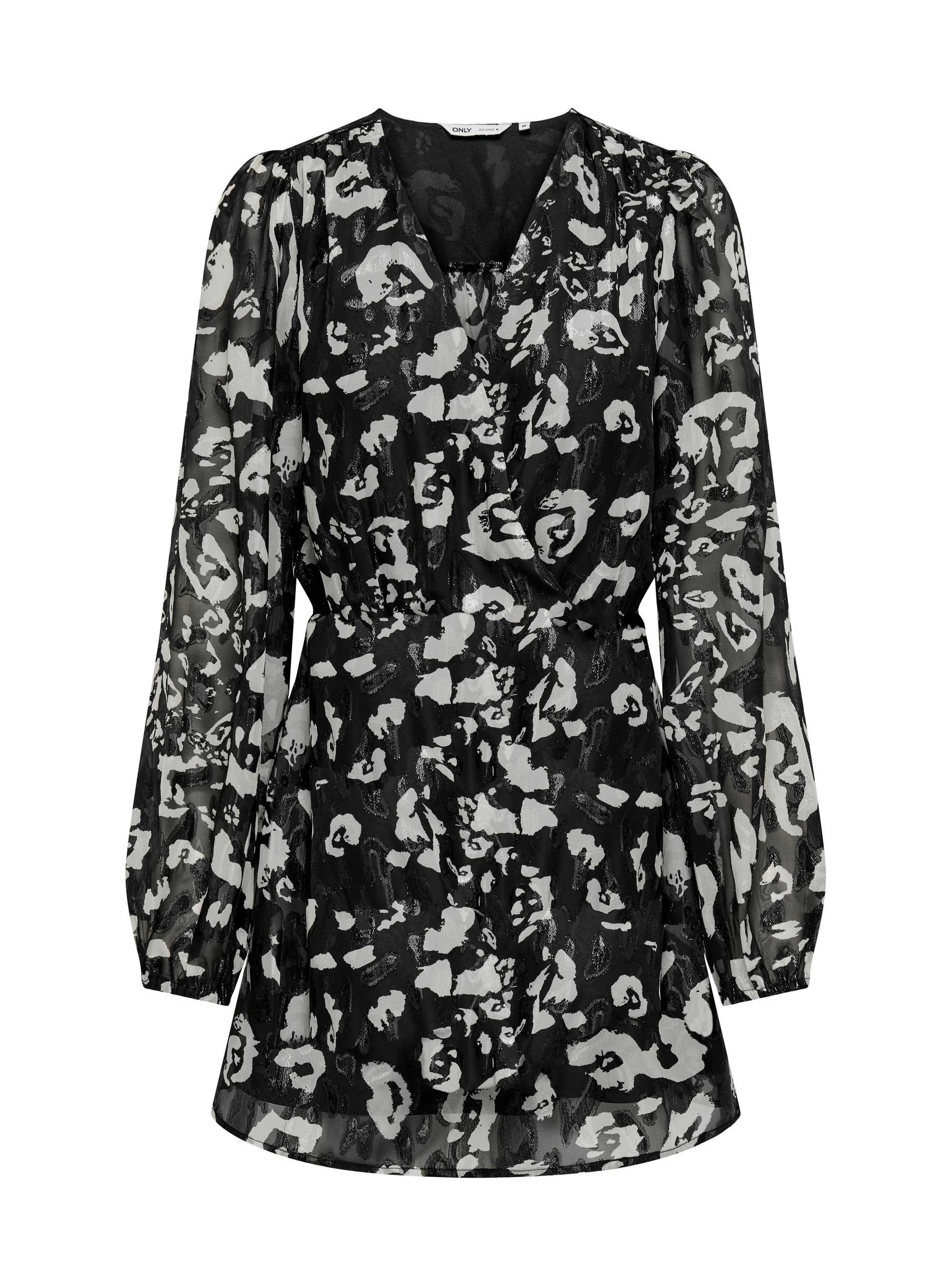 Only Eleanor Wrap Dress - Animal Print