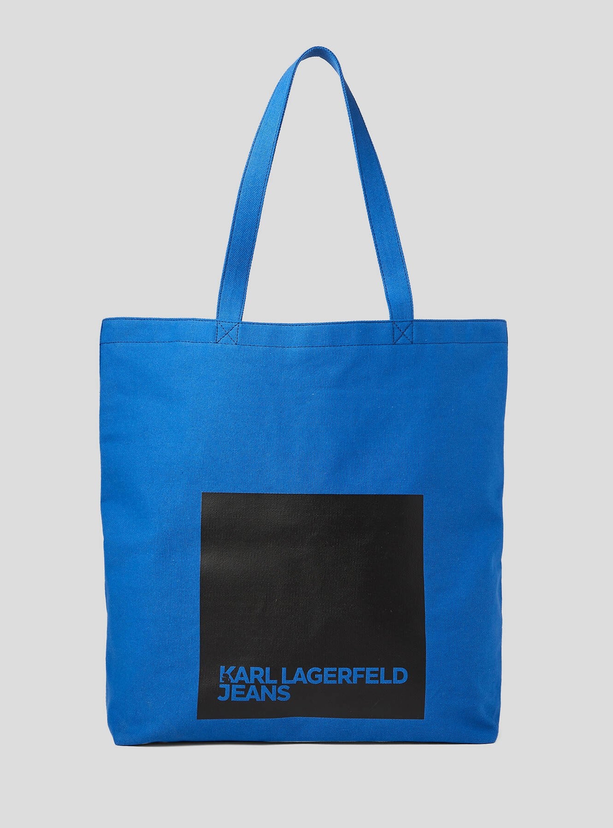 Karl Lagerfeld Jeans Ns Canvas Shopper - Royal Blue