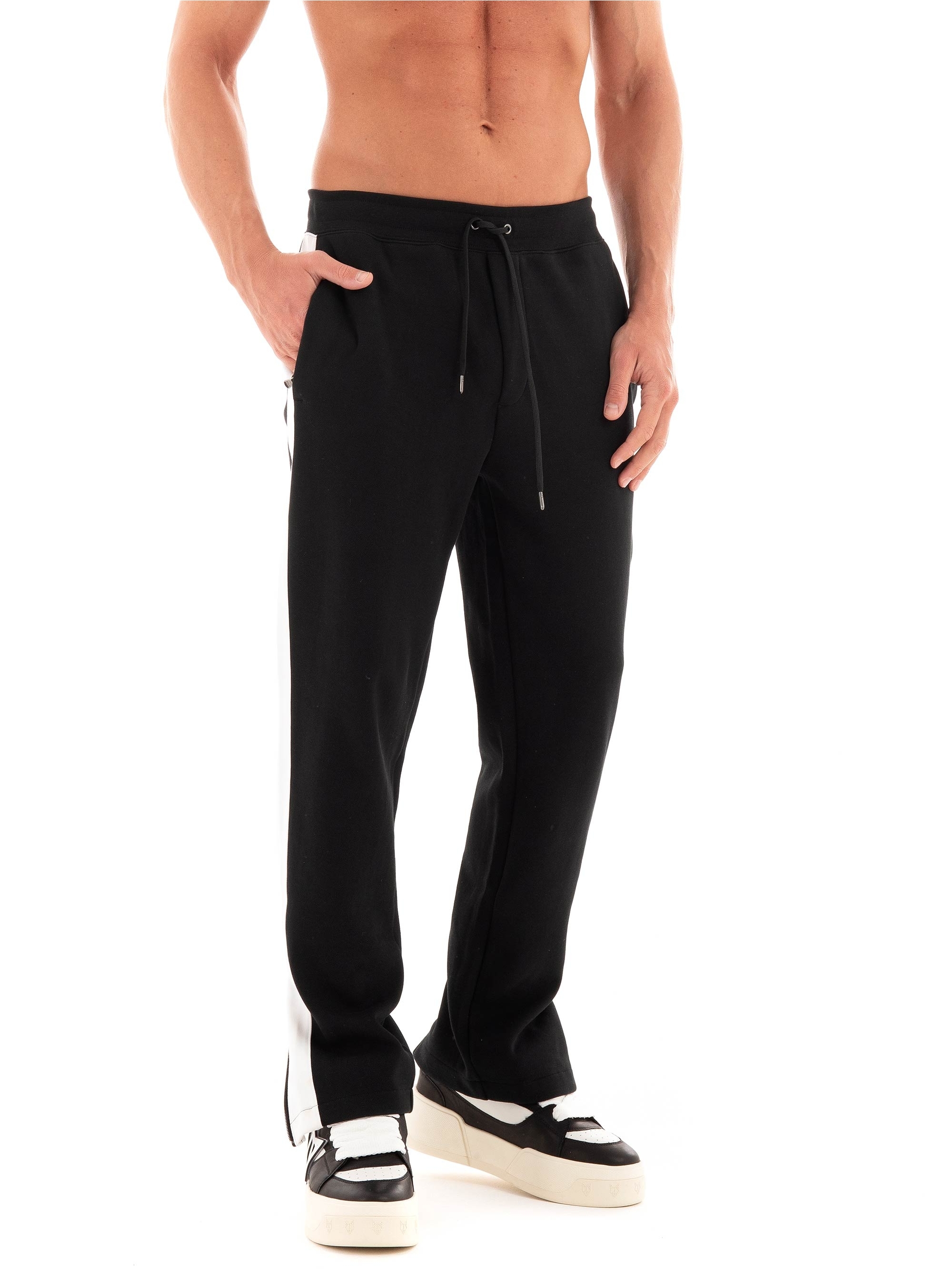 Polo Ralph Lauren Double-Knit Mesh Track Trouser - Black