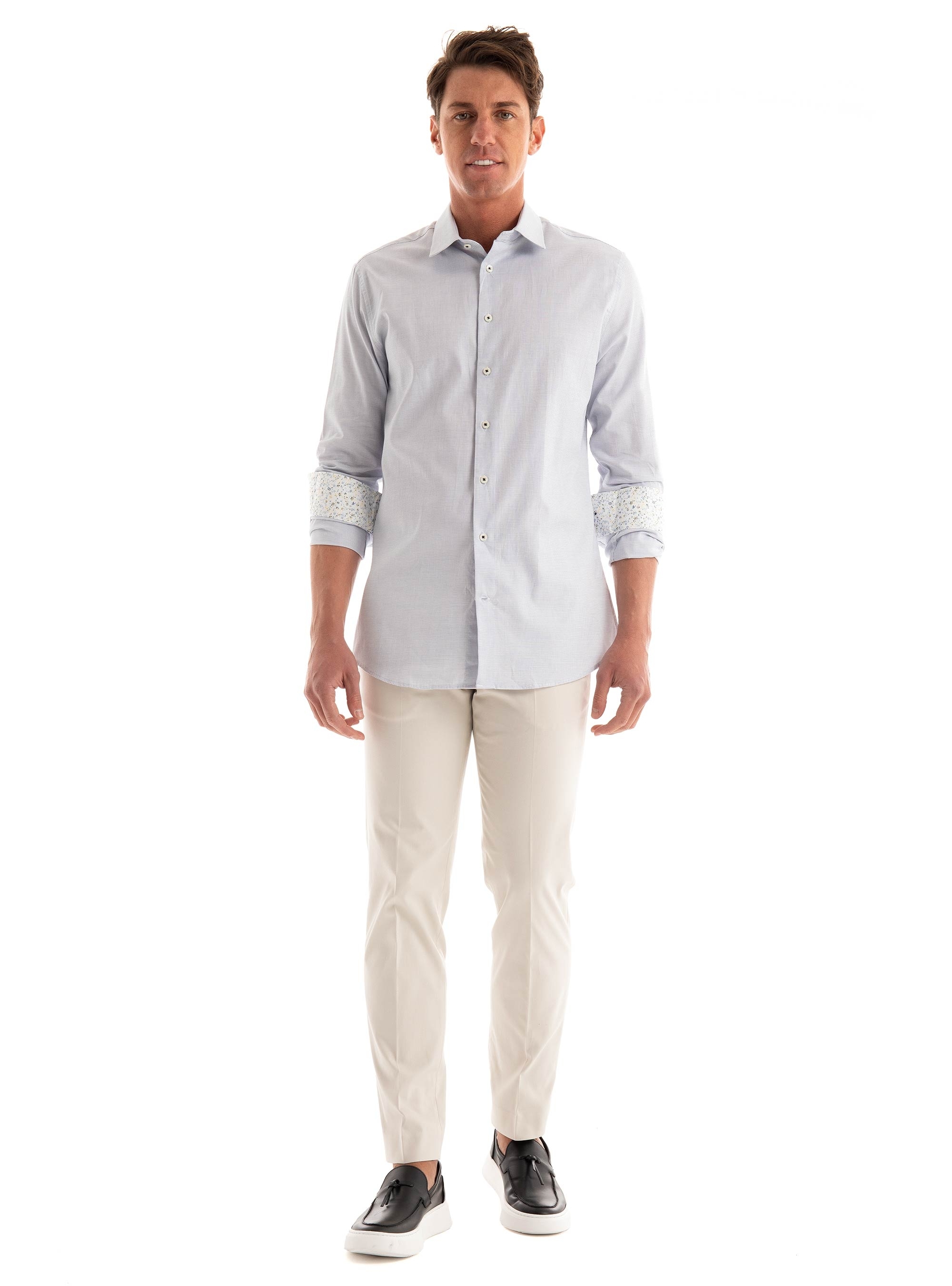 Selected 196-Straight Gibson Chino Pants - Beige