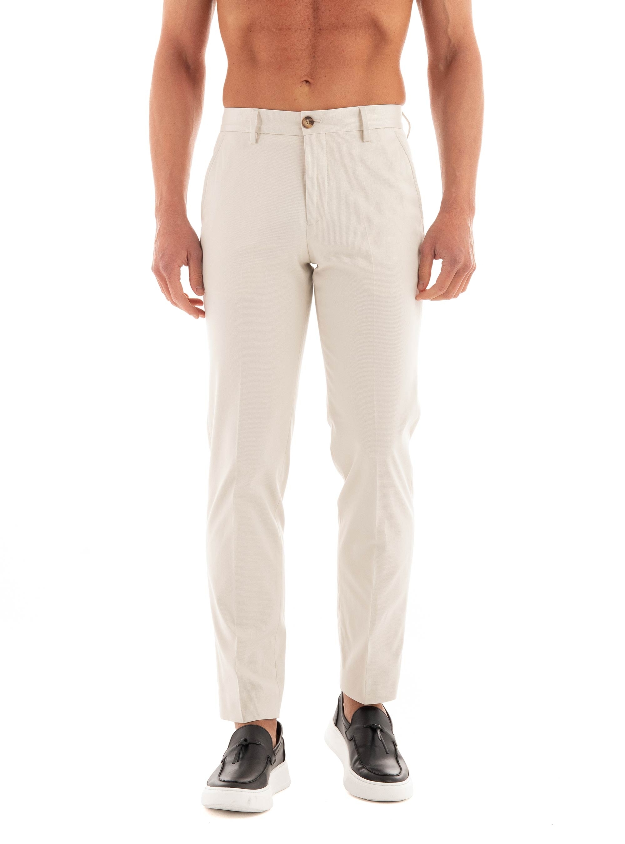 Selected 196-Straight Gibson Chino Pants - Beige