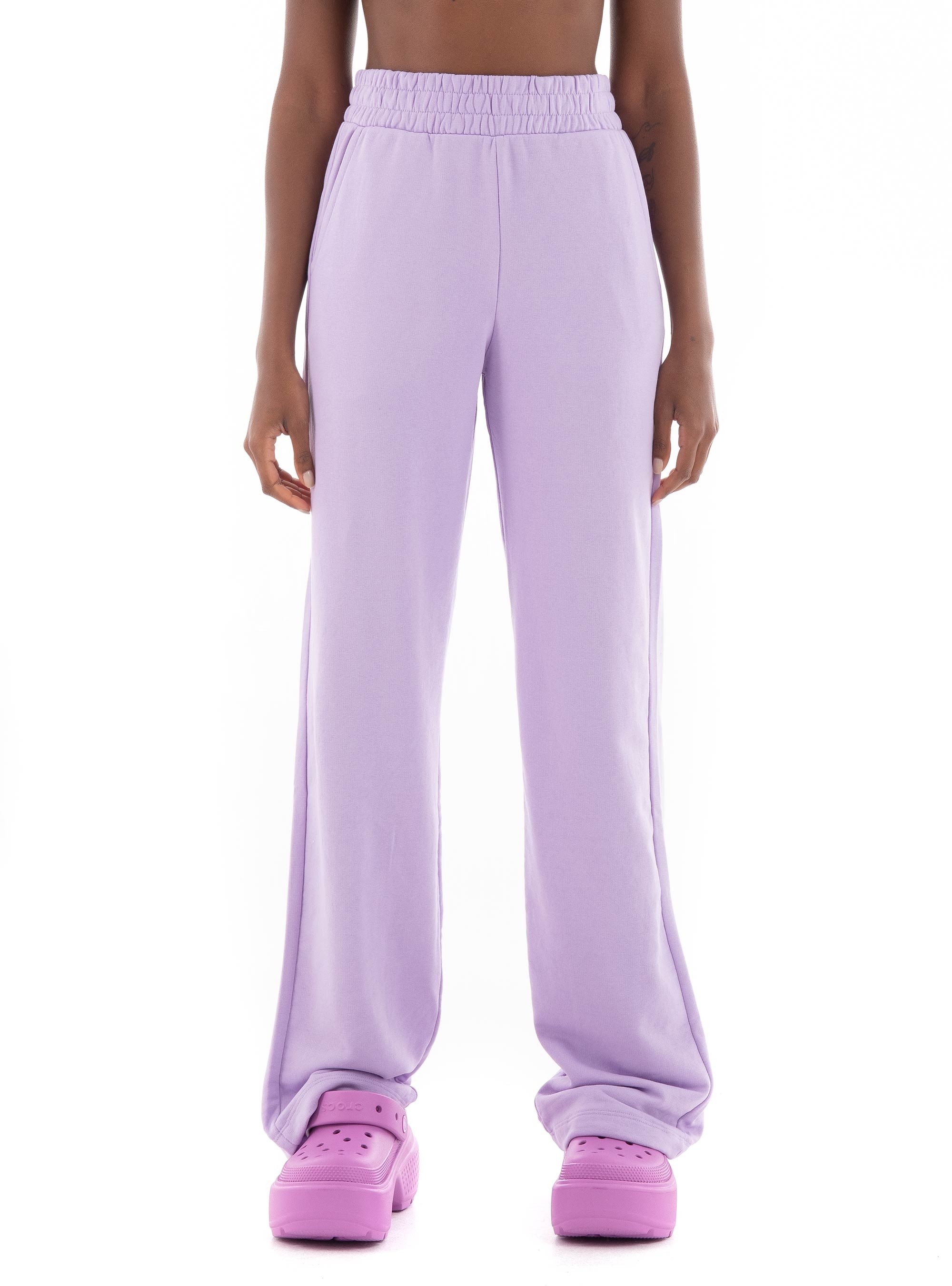 JJXX Alfa Wide High Waist Every Sweat Pants - Lilac