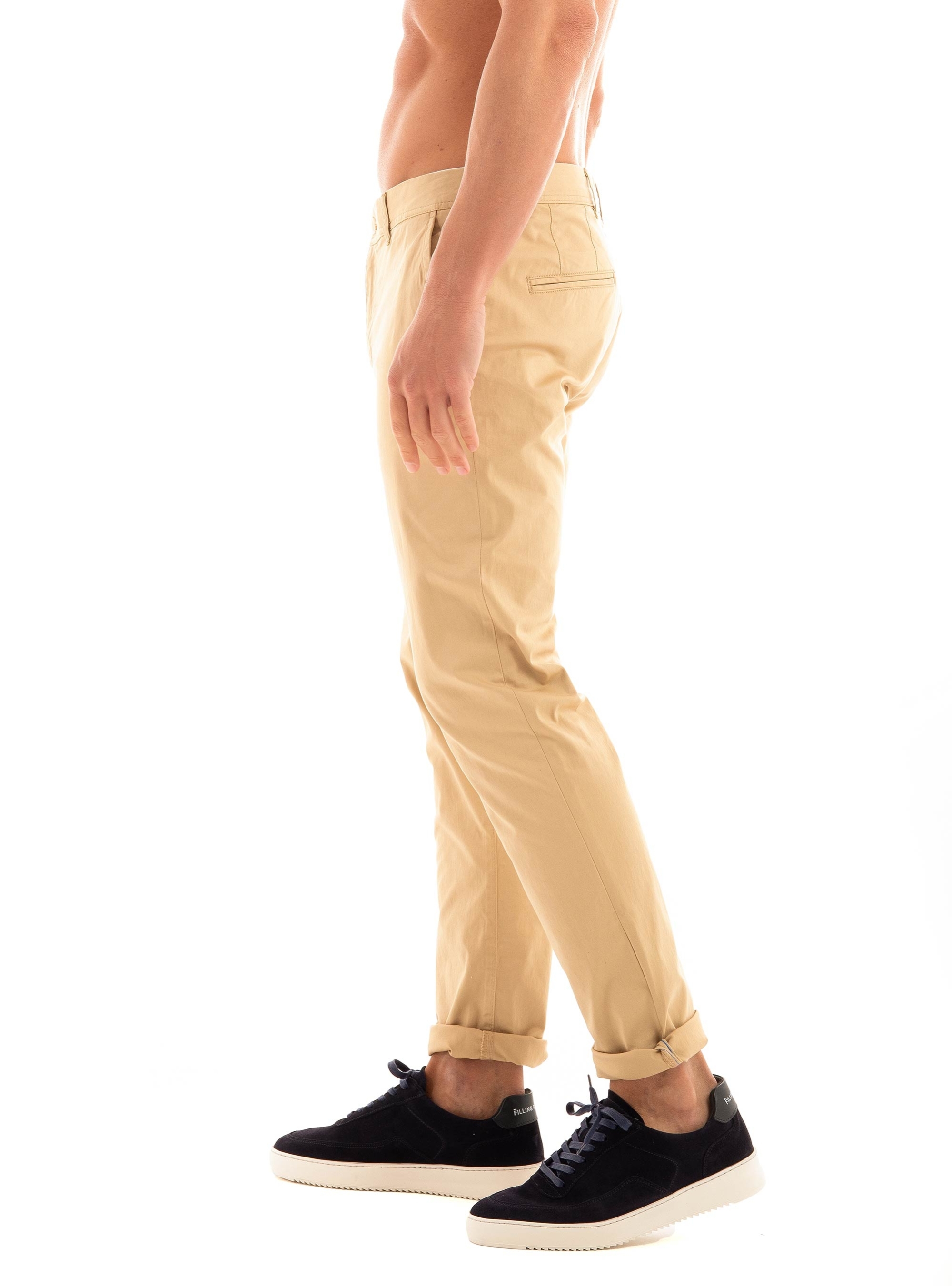 Scotch & Soda Stuart Stretch Twill Chino Pants - Beige