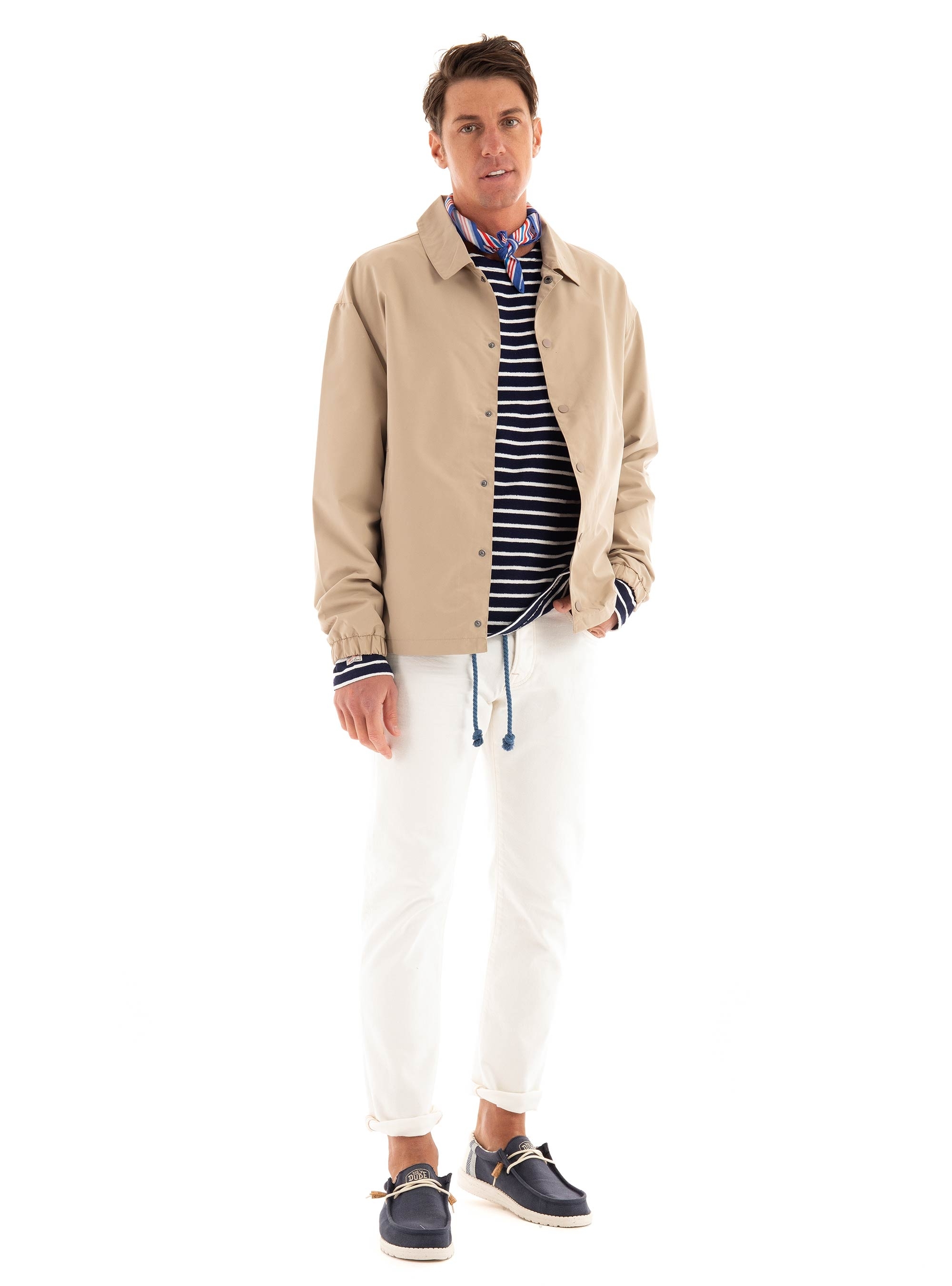 Scotch & Soda The Zee Straight Fit Jeans - White