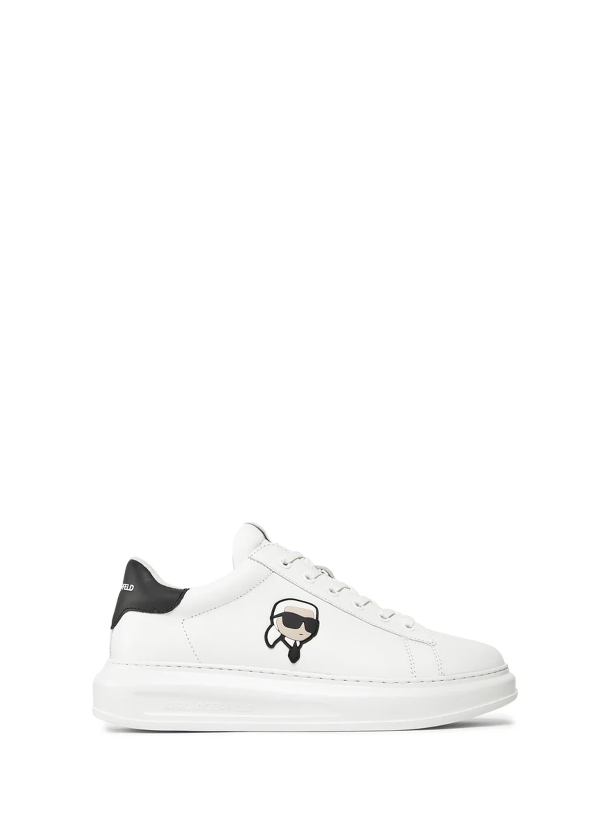 Karl Lagerfeld Kapri Mens Karl Nft Lo Lace Sneakers - White