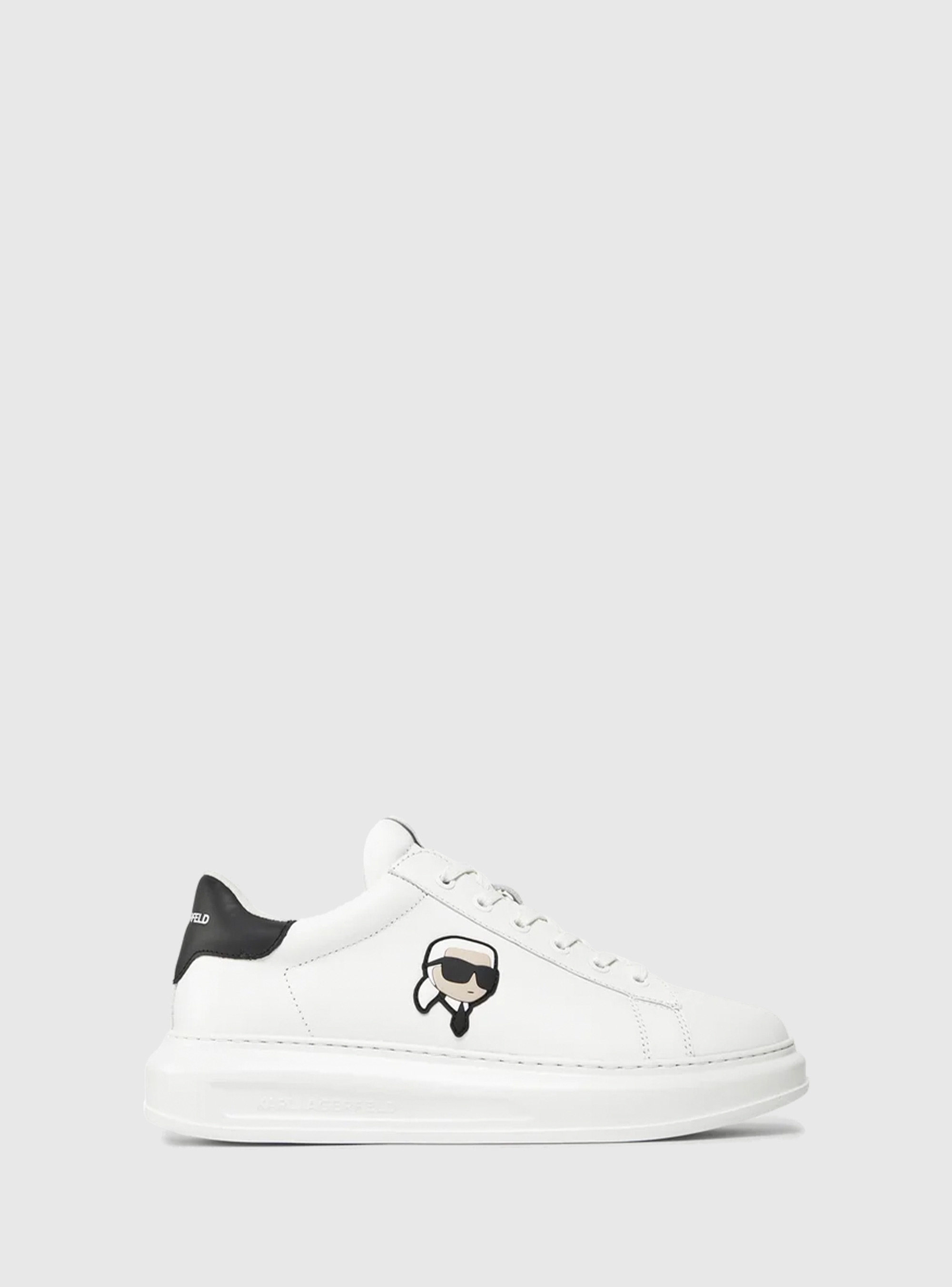 Karl Lagerfeld Kapri Mens Karl Nft Lo Lace Sneakers - White