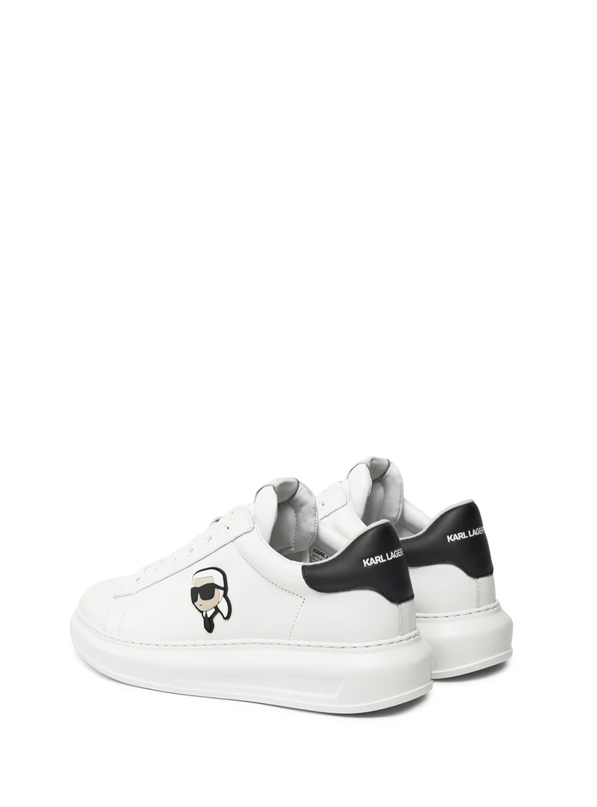 Karl Lagerfeld Kapri Mens Karl Nft Lo Lace Sneakers - White