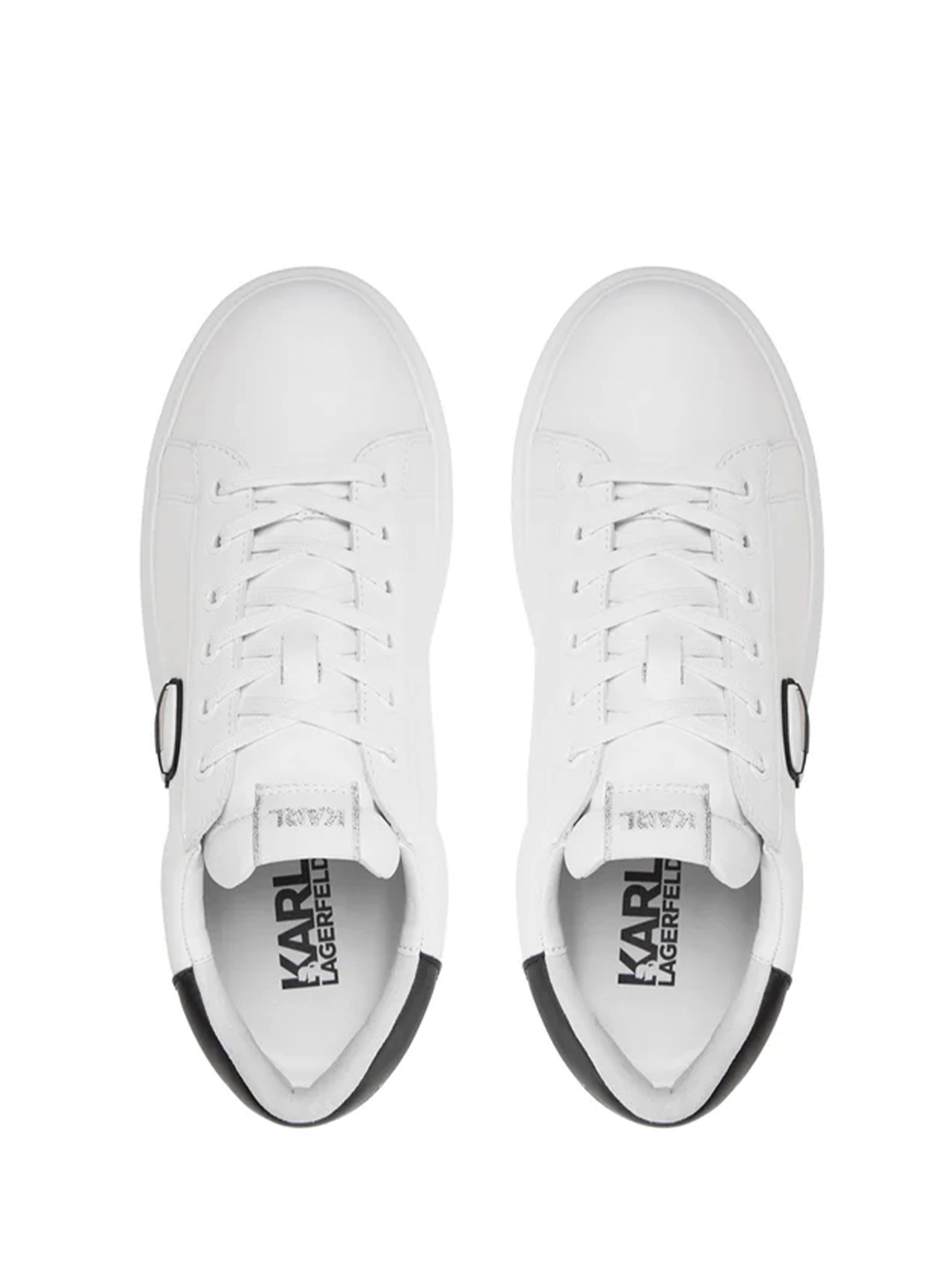 Karl Lagerfeld Kapri Mens Karl Nft Lo Lace Sneakers - White