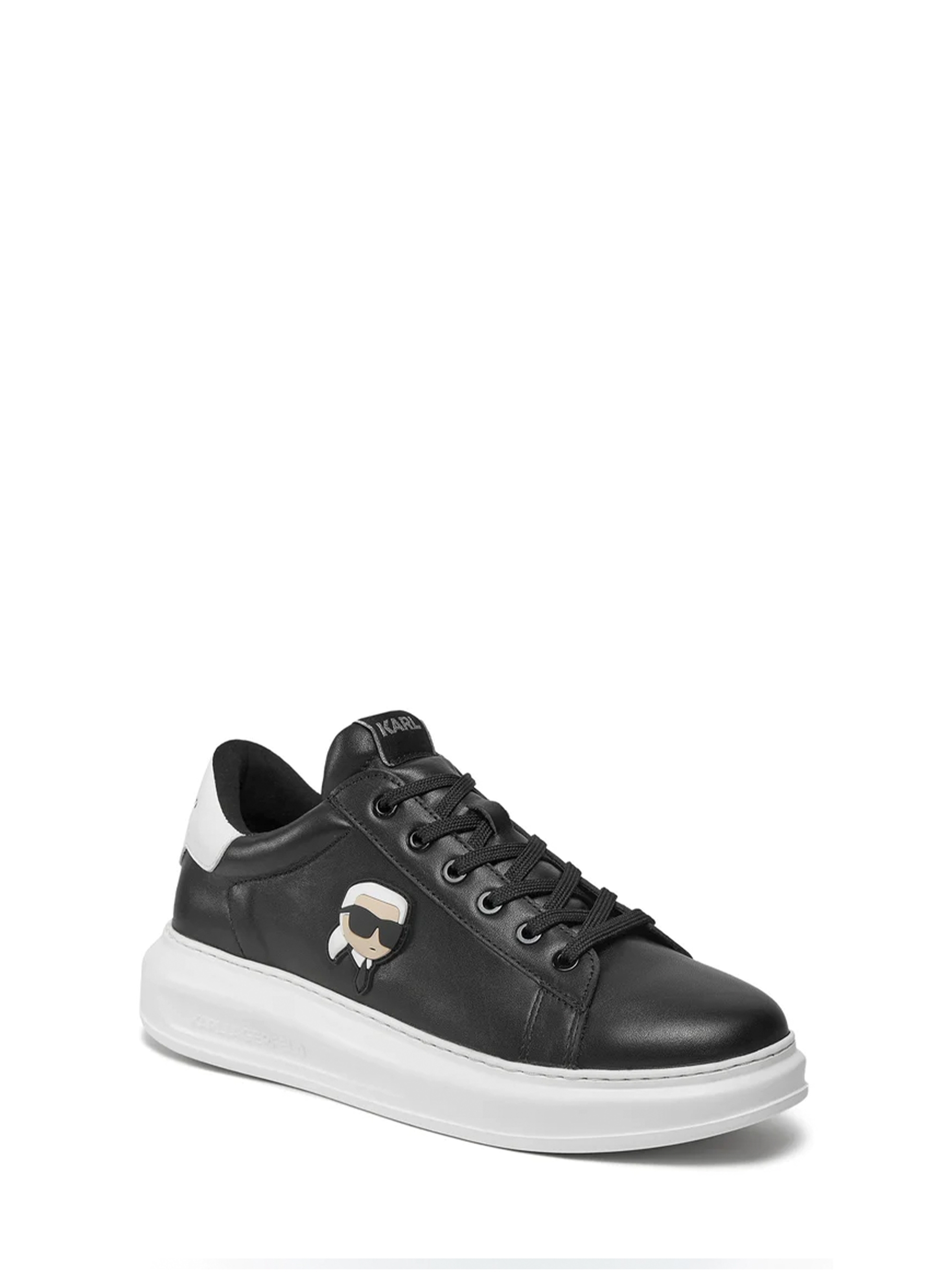 Karl Lagerfeld Kapri Mens Karl Nft Lo Lace Sneakers - Black