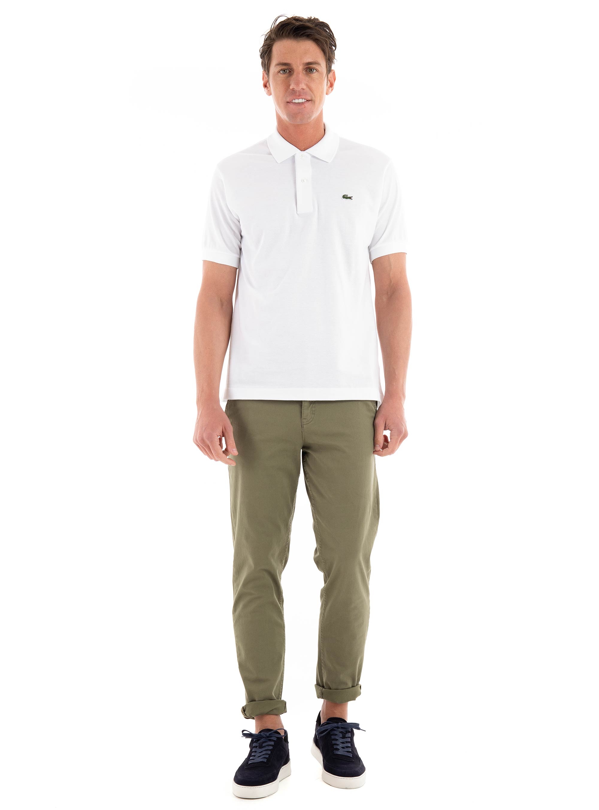 Lacoste Classic Fit Polo Shirt - White
