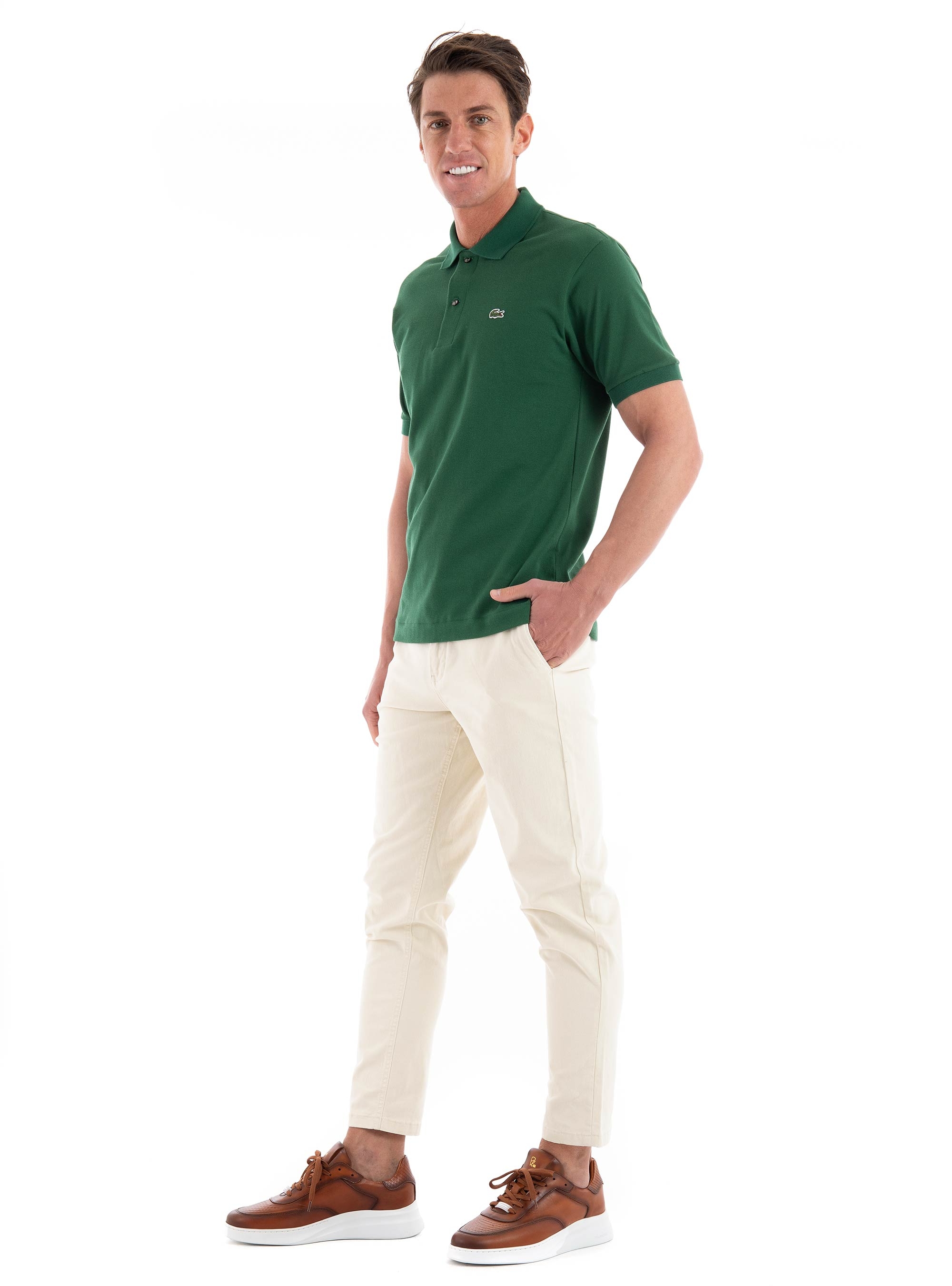 Lacoste Classic Fit Polo Shirt - Dark Green