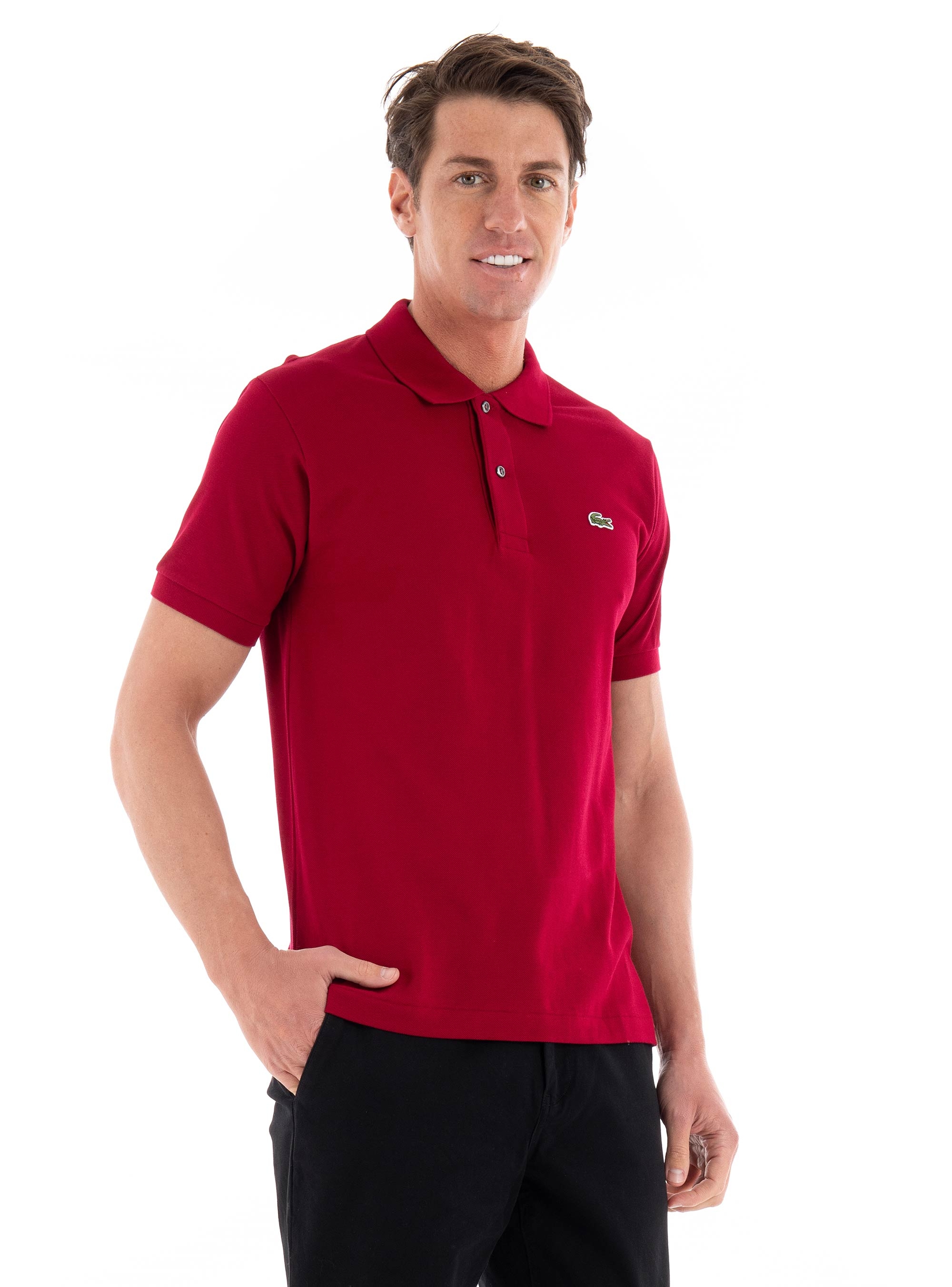 Lacoste Classic Fit Polo Shirt - Bordeaux