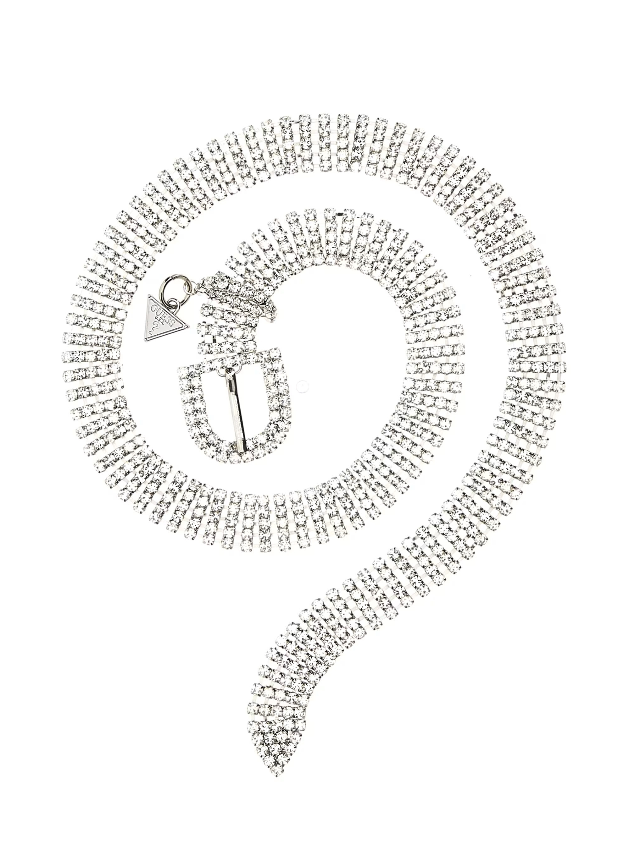 Guess Lua Not Adjustable Belt - Silver