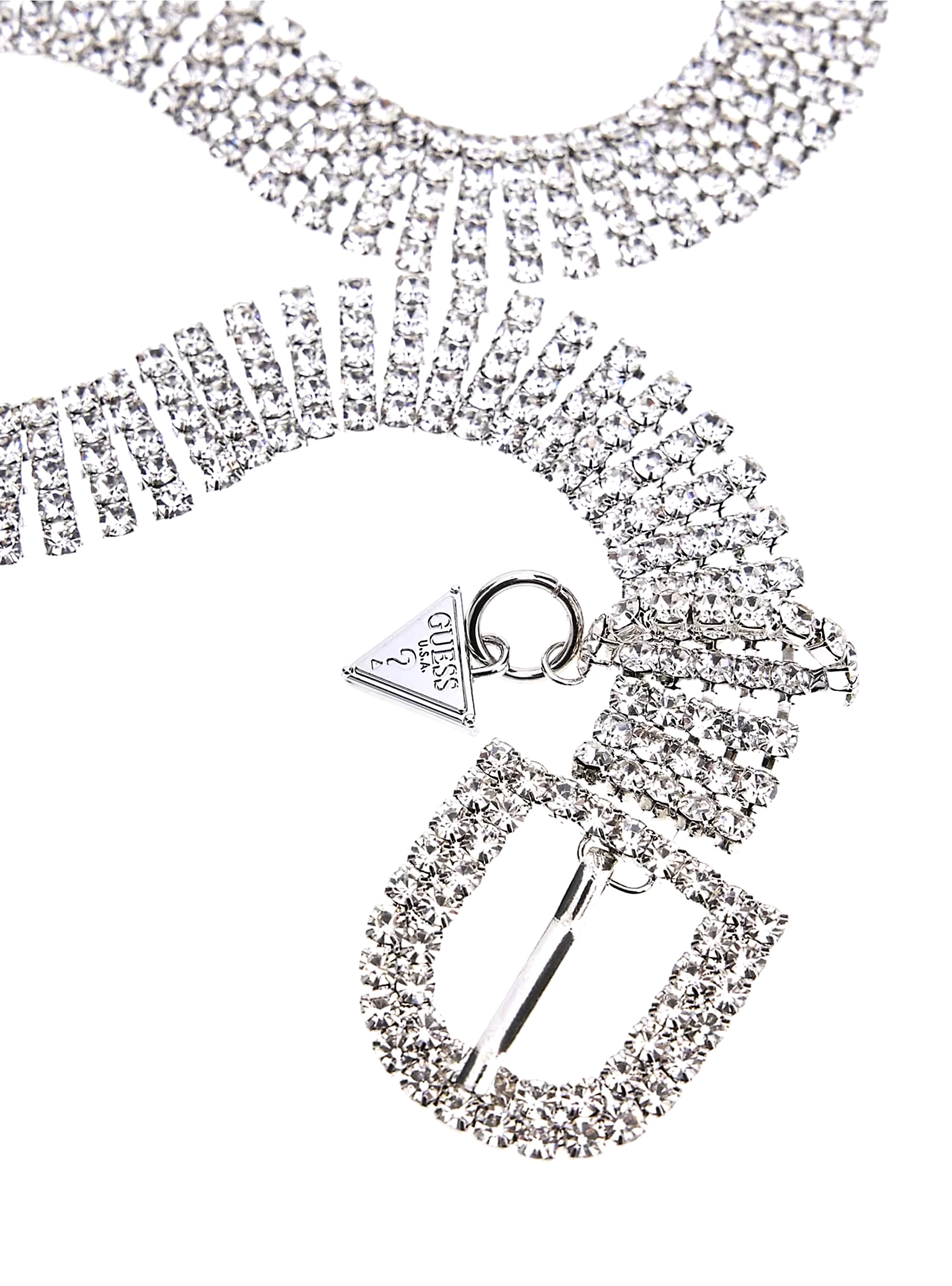 Guess Lua Not Adjustable Belt - Silver