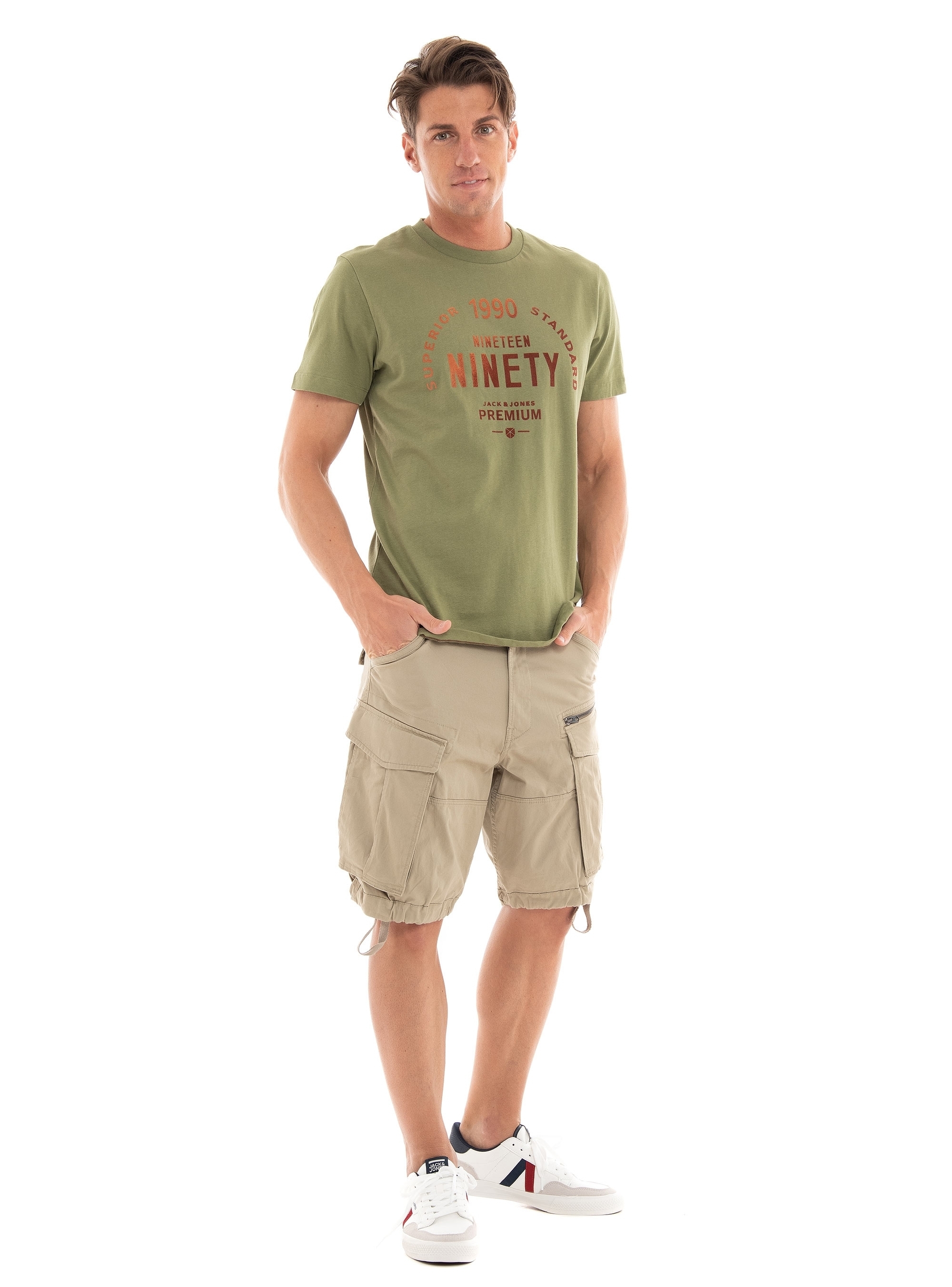 G-Star Rovic Relaxed Fit Cargo Shorts - Dark Beige