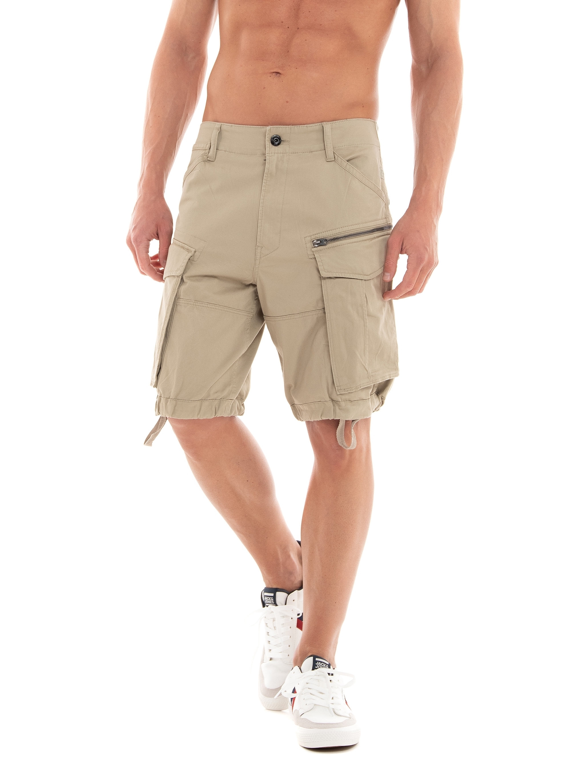 G-Star Rovic Relaxed Fit Cargo Shorts - Dark Beige