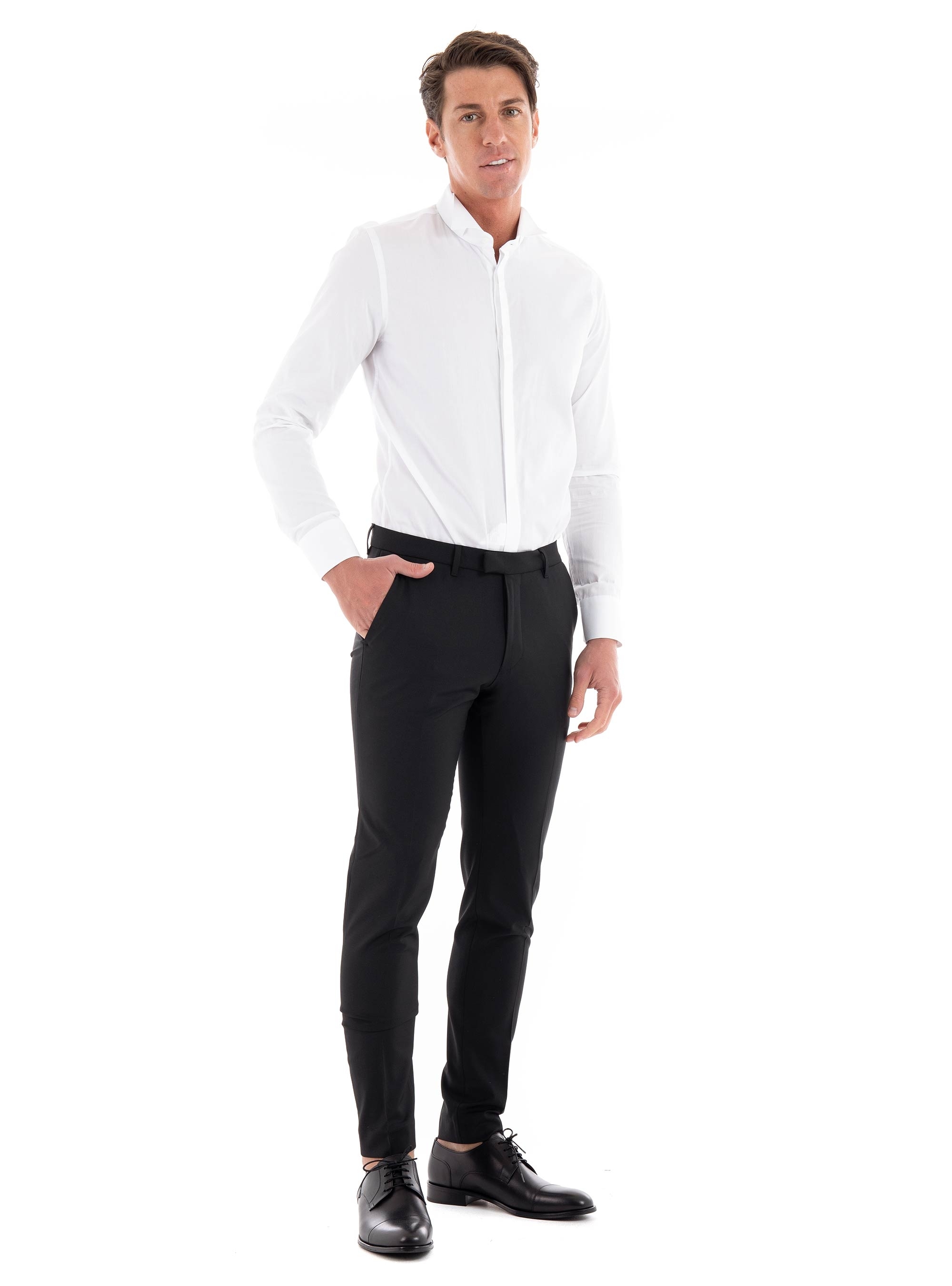 Drykorn Tailored Fit Pants - Black