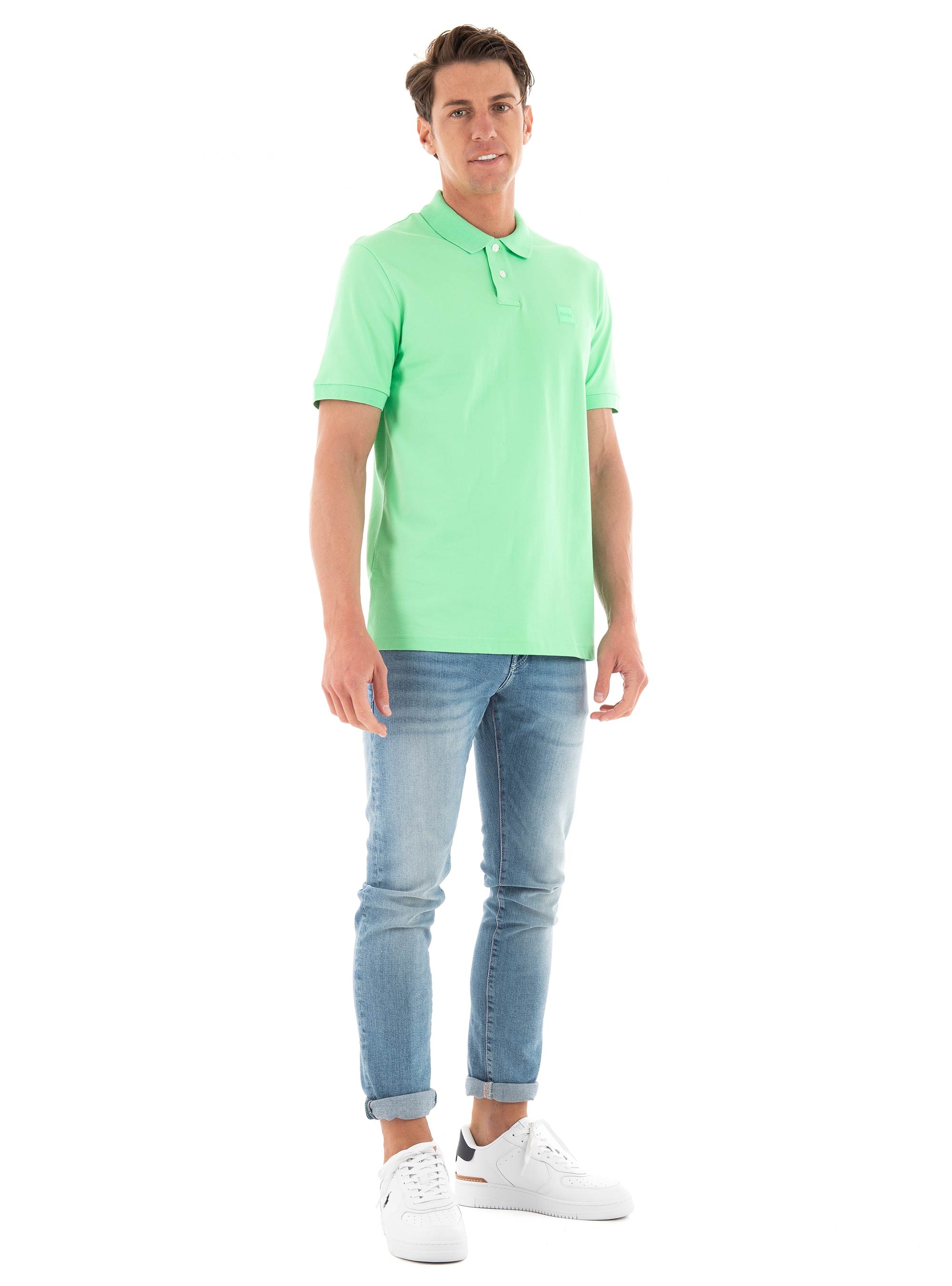 BOSS Slim Fit Polo Shirt Passenger - Green