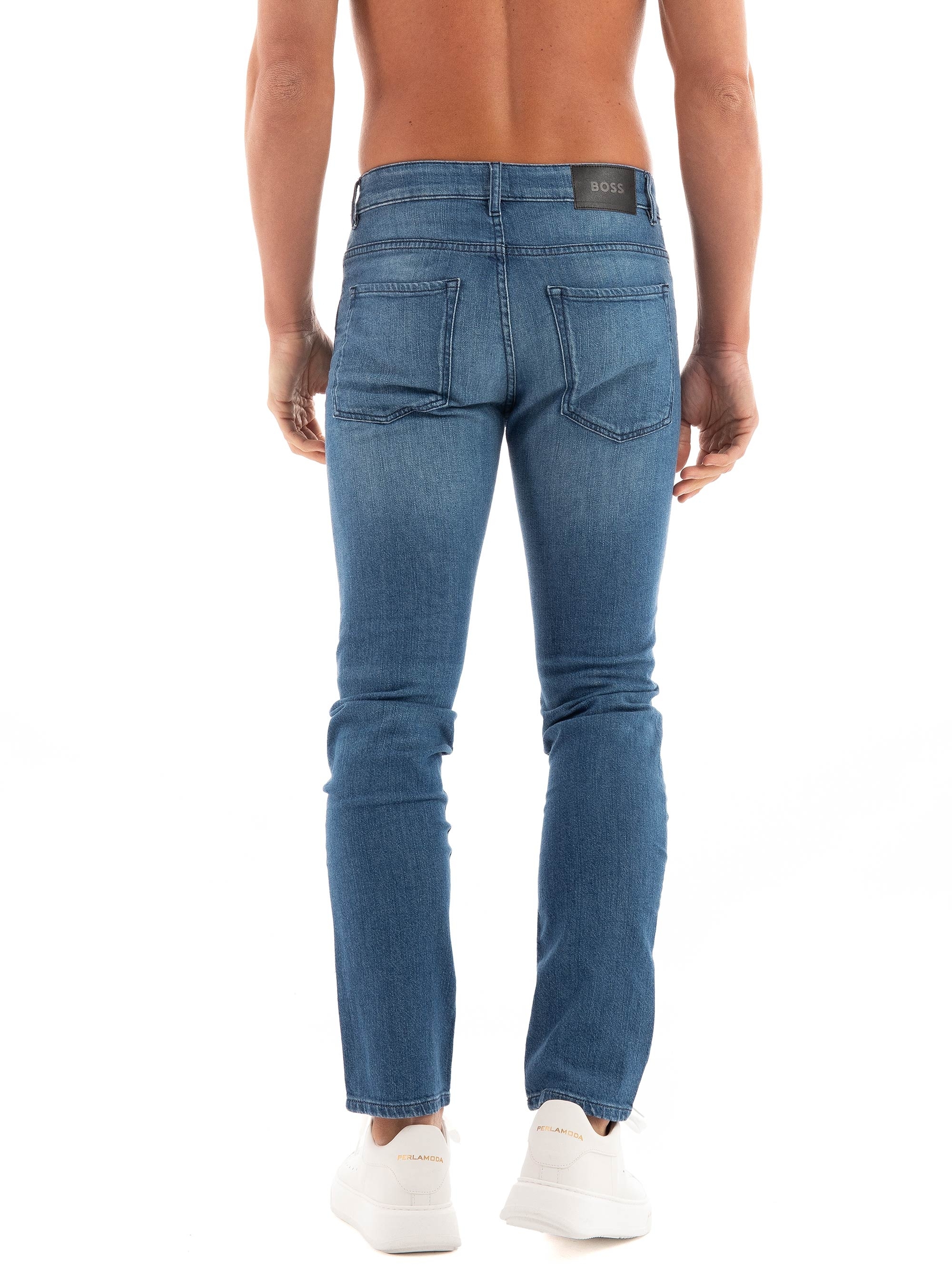 BOSS Slim Fit Jeans Delaware3-1-BF - Medium Aged Denim