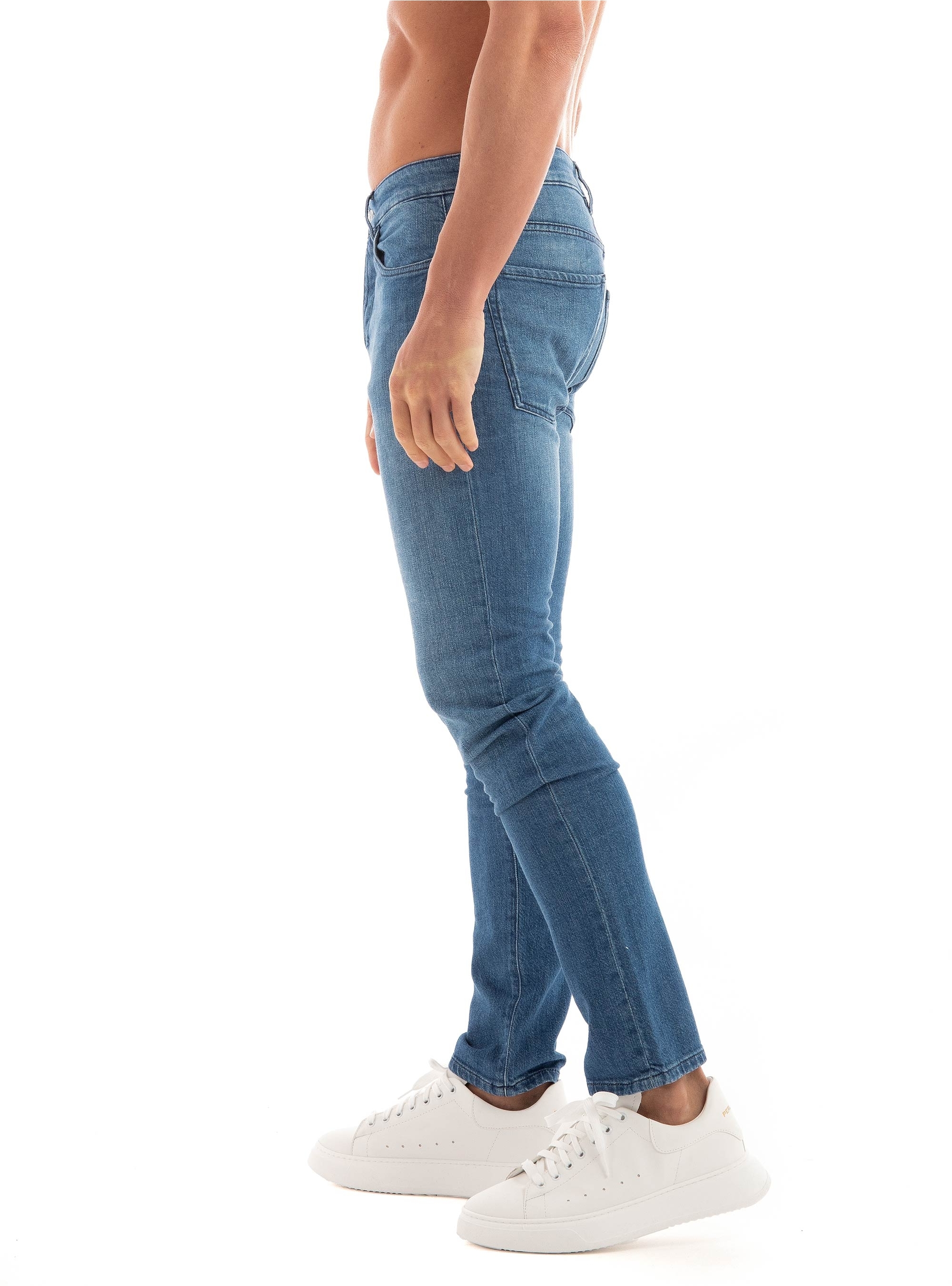 BOSS Slim Fit Jeans Delaware3-1-BF - Medium Aged Denim