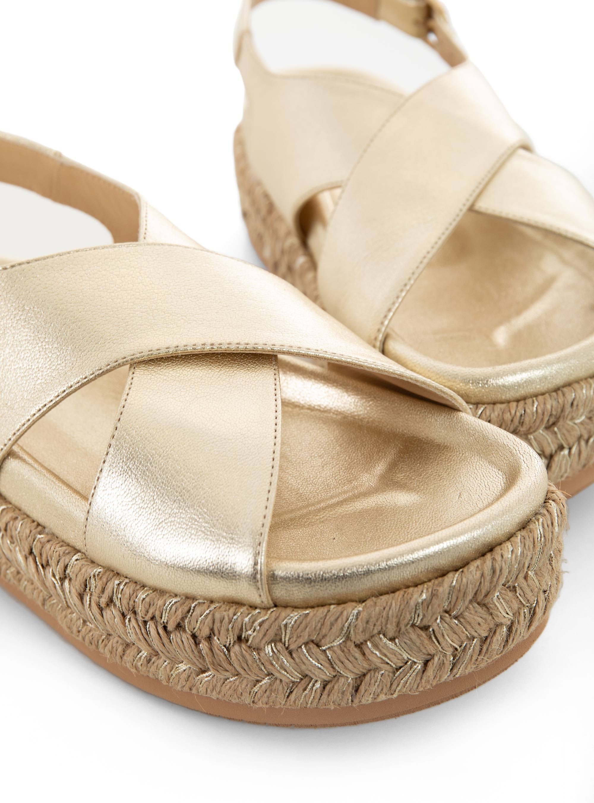Paloma Barcelo Sandals Francia - Gold