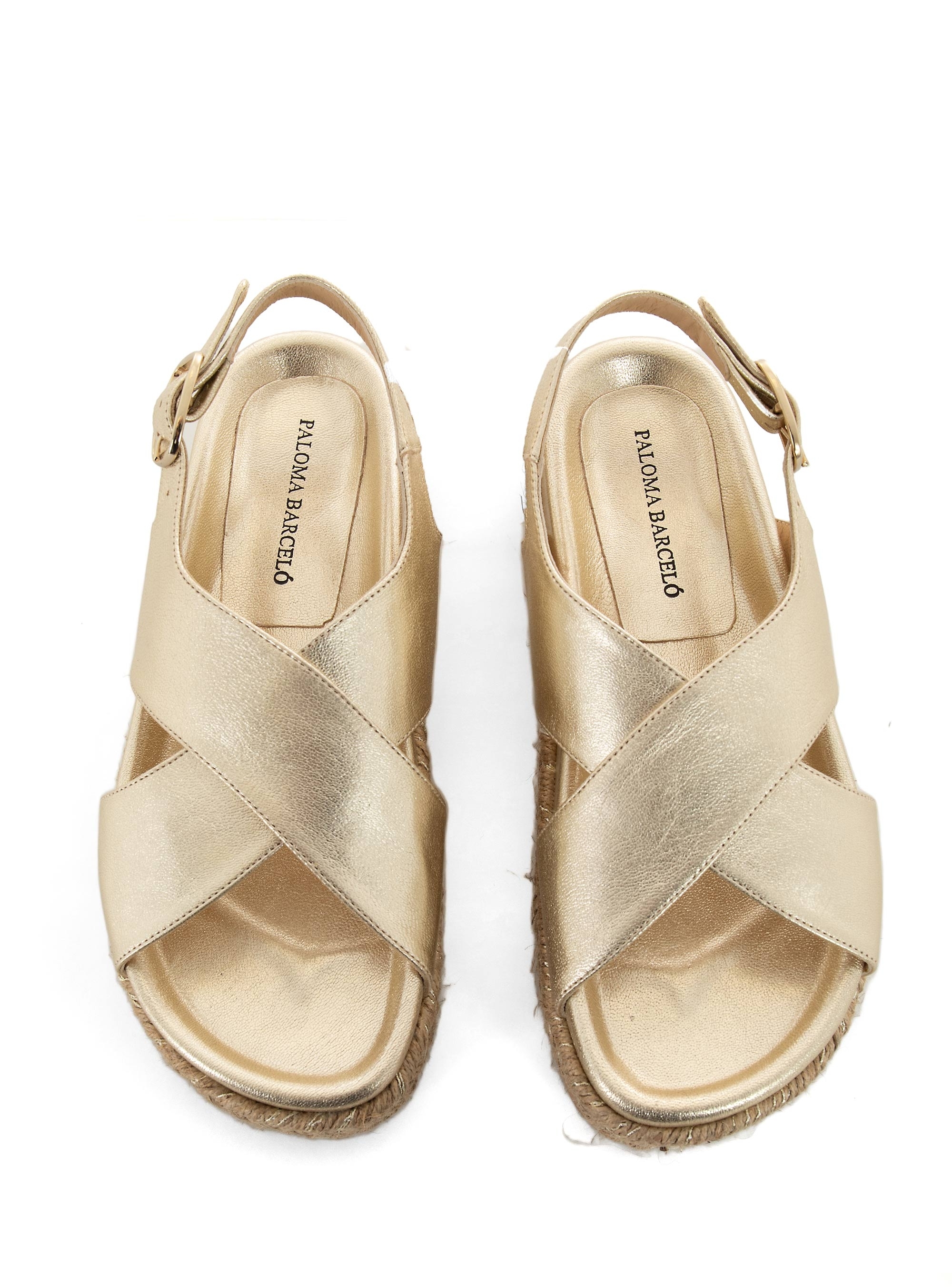 Paloma Barcelo Sandals Francia - Gold