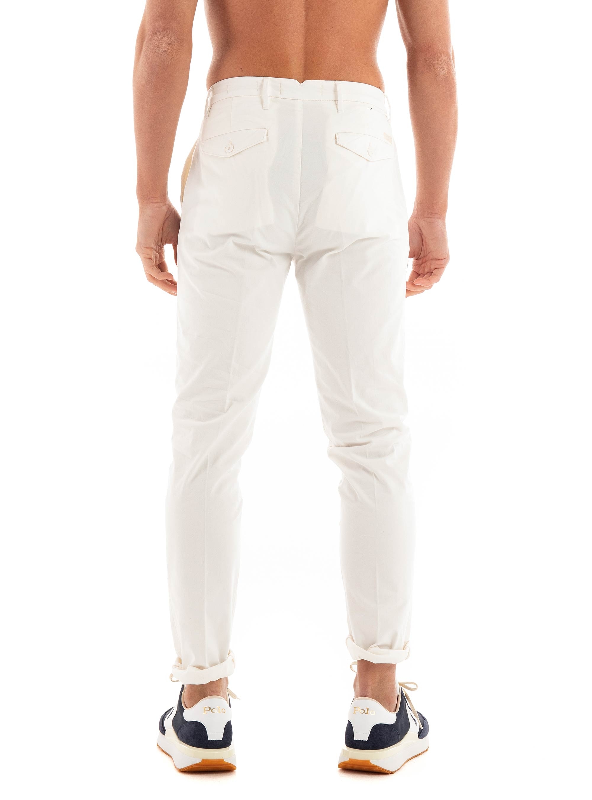 Guess Noah Mid Rise Slim Fit Chino Pants - White
