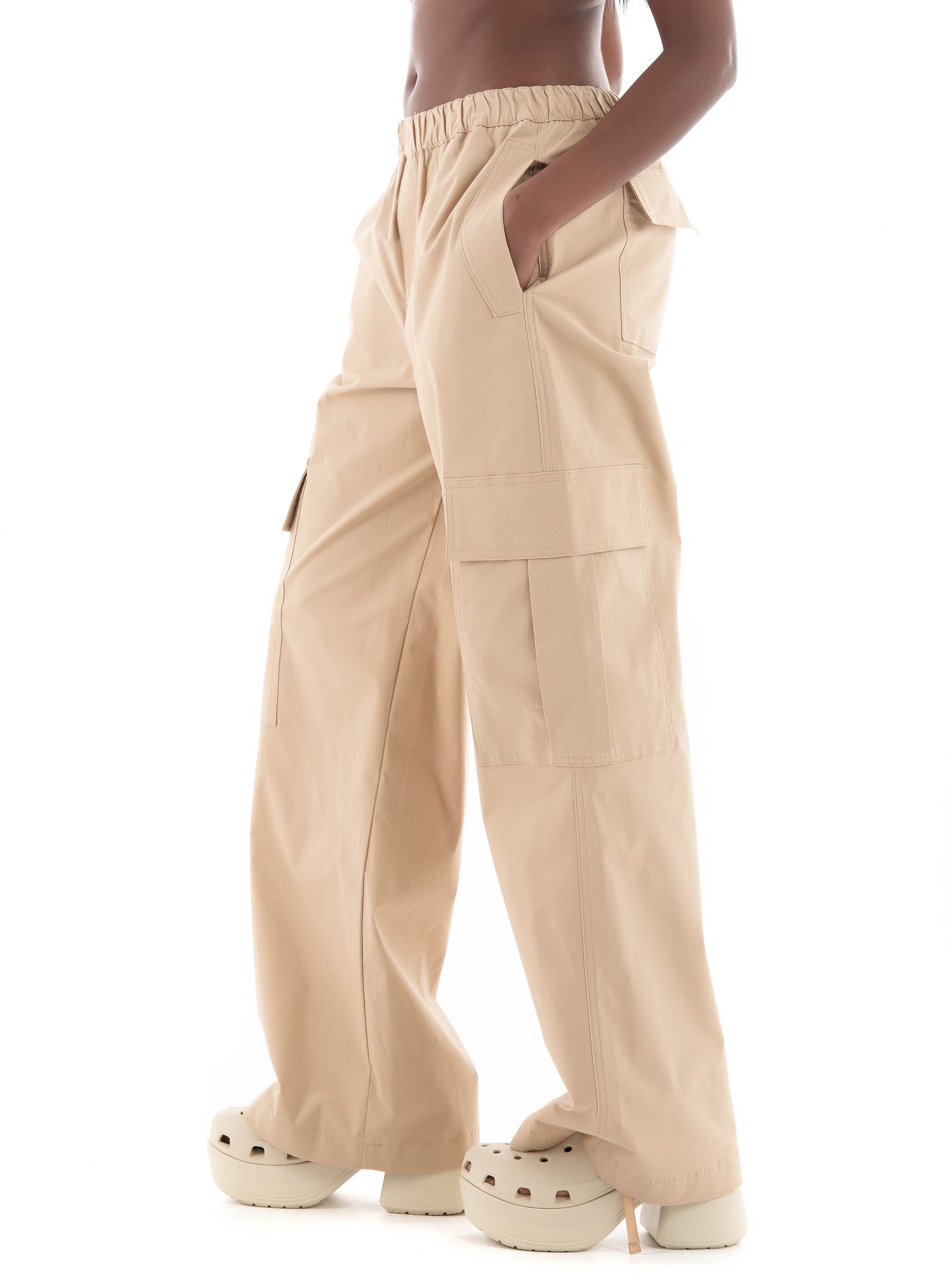 JJXX Yoko Cosy Cargo Pants - Dark Beige