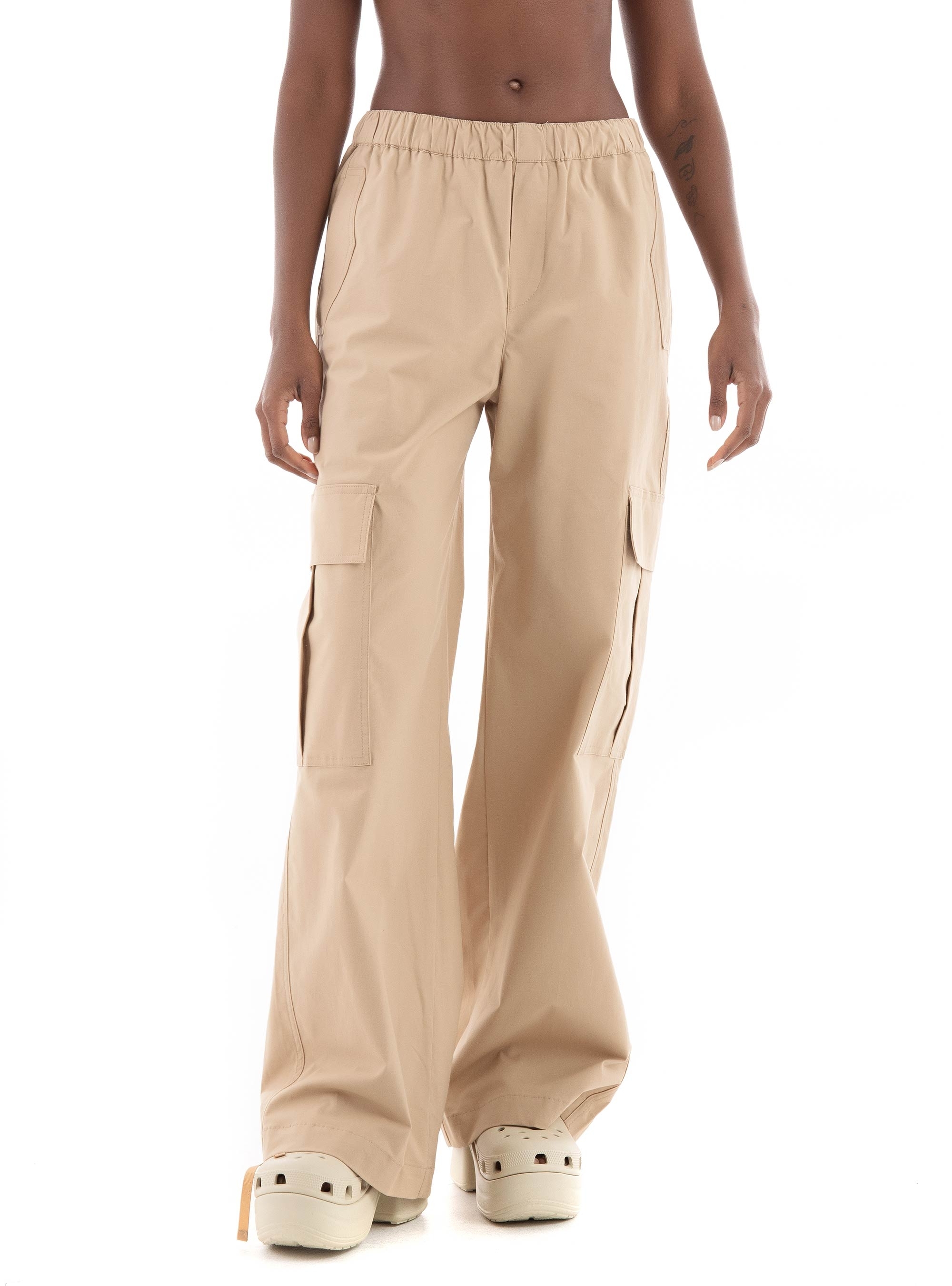 JJXX Yoko Cosy Cargo Pants - Dark Beige