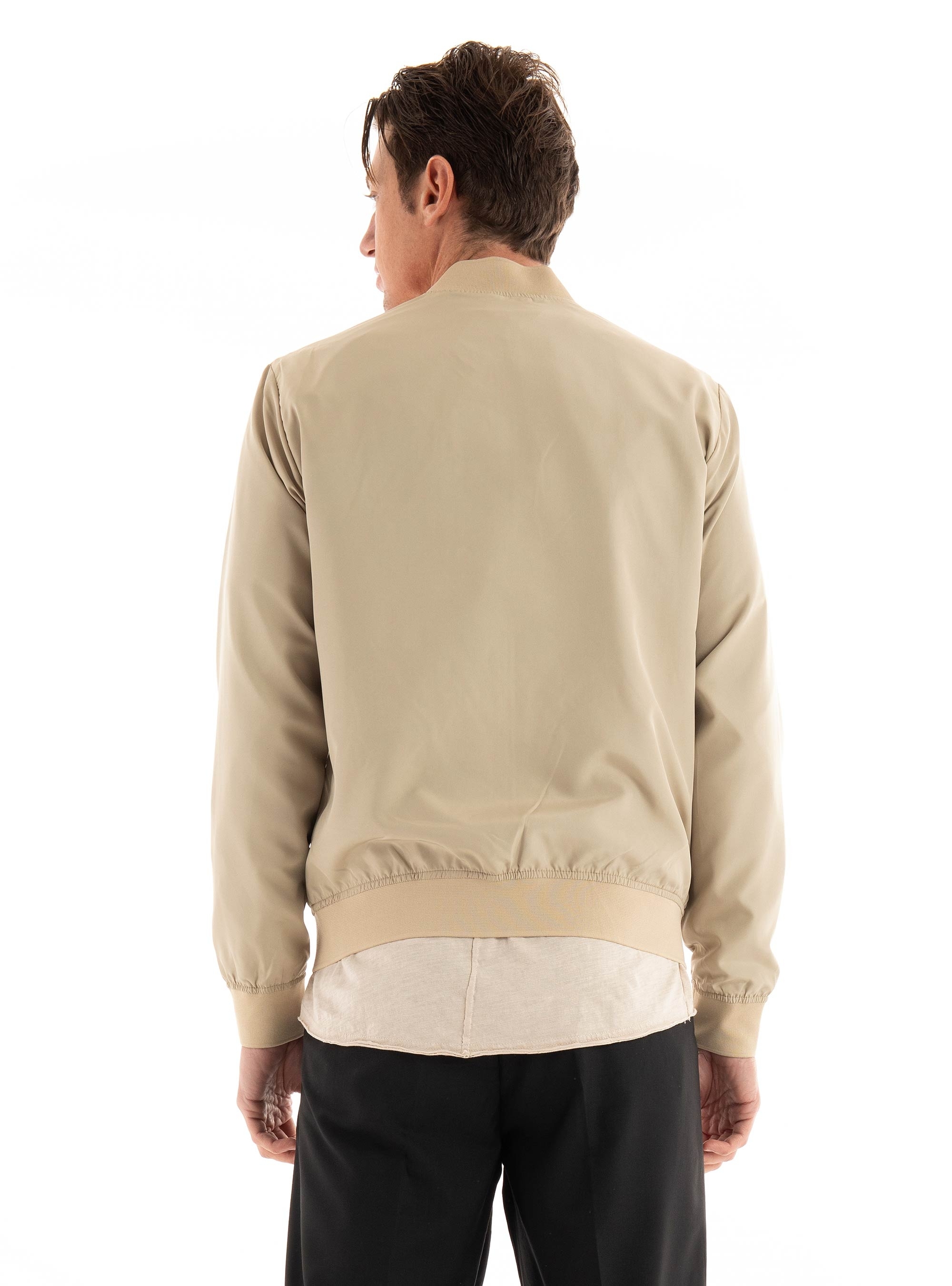 Jack & Jones Oliver Bomber Jacket - Beige