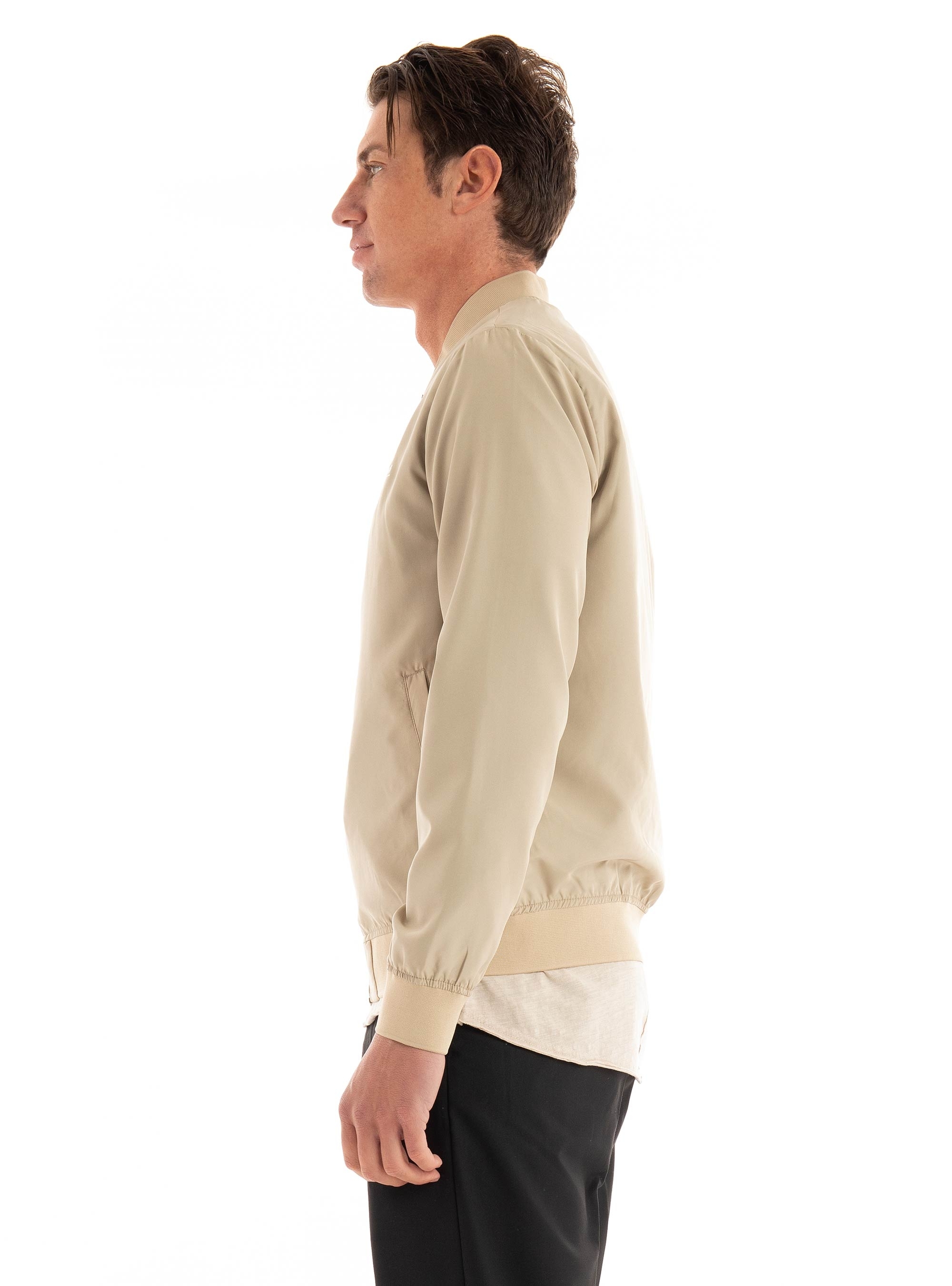 Jack & Jones Oliver Bomber Jacket - Beige