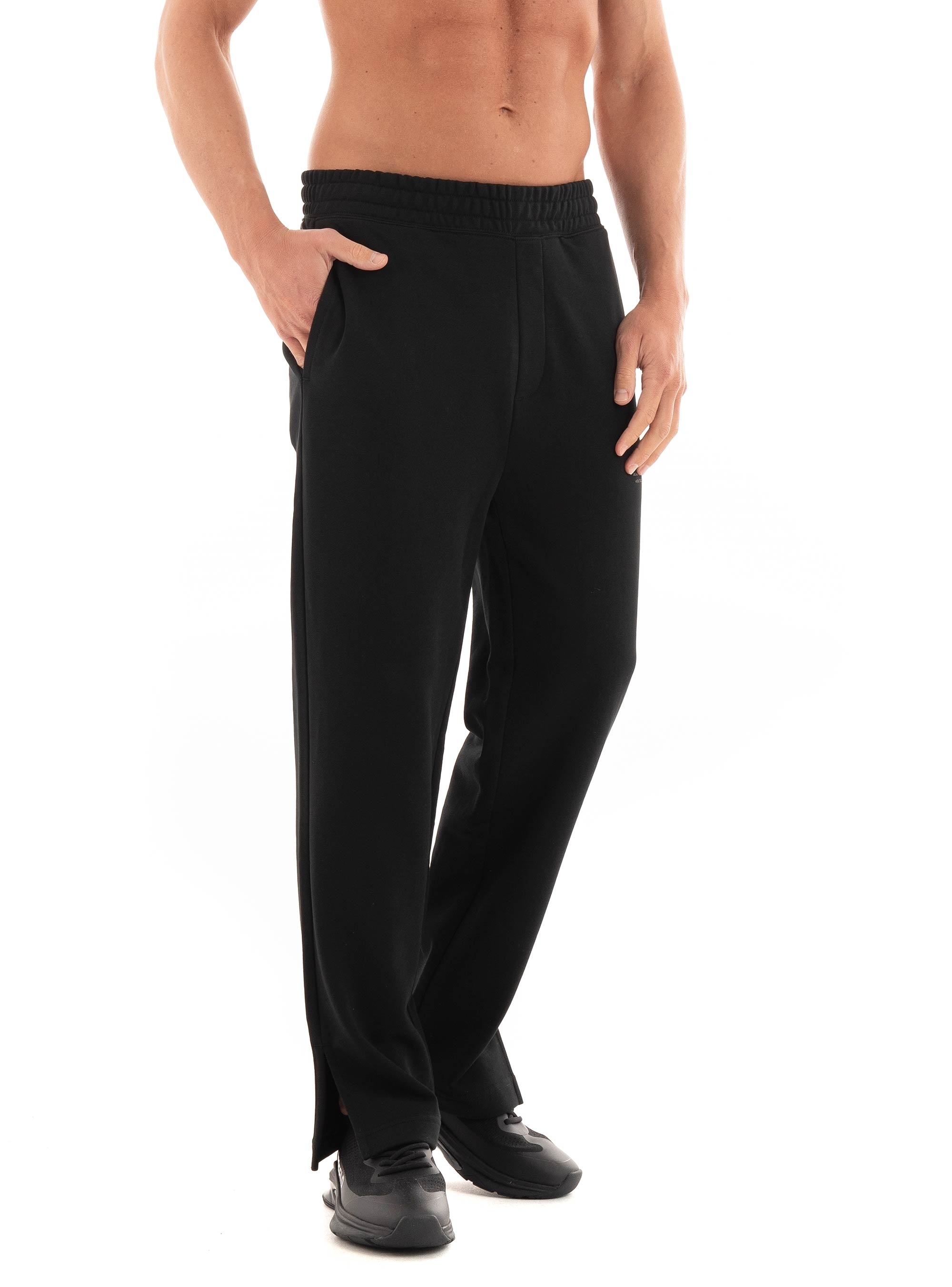 HUGO Relaxed Fit Sweat Pants  Didal - Black
