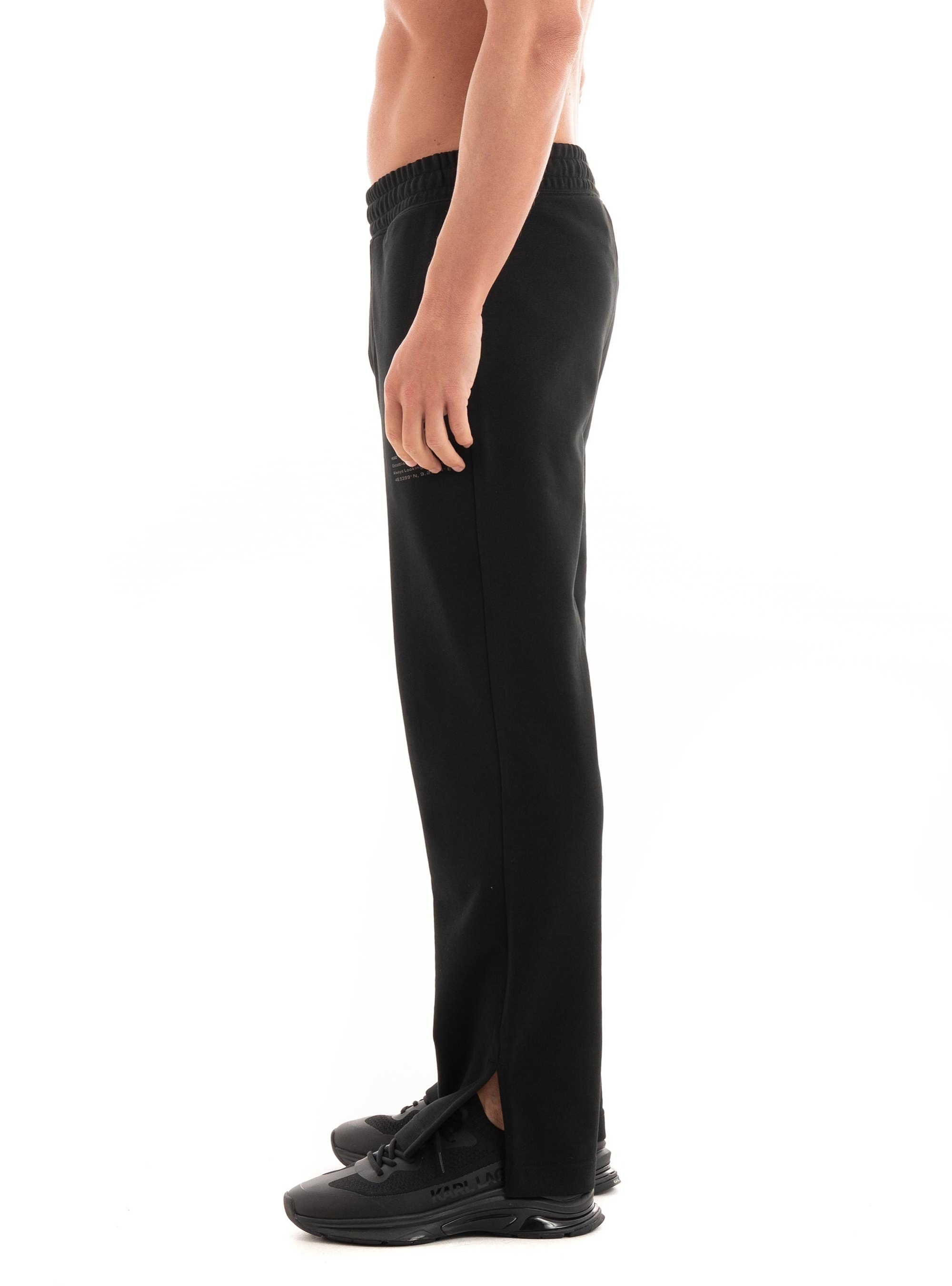 HUGO Relaxed Fit Sweat Pants  Didal - Black