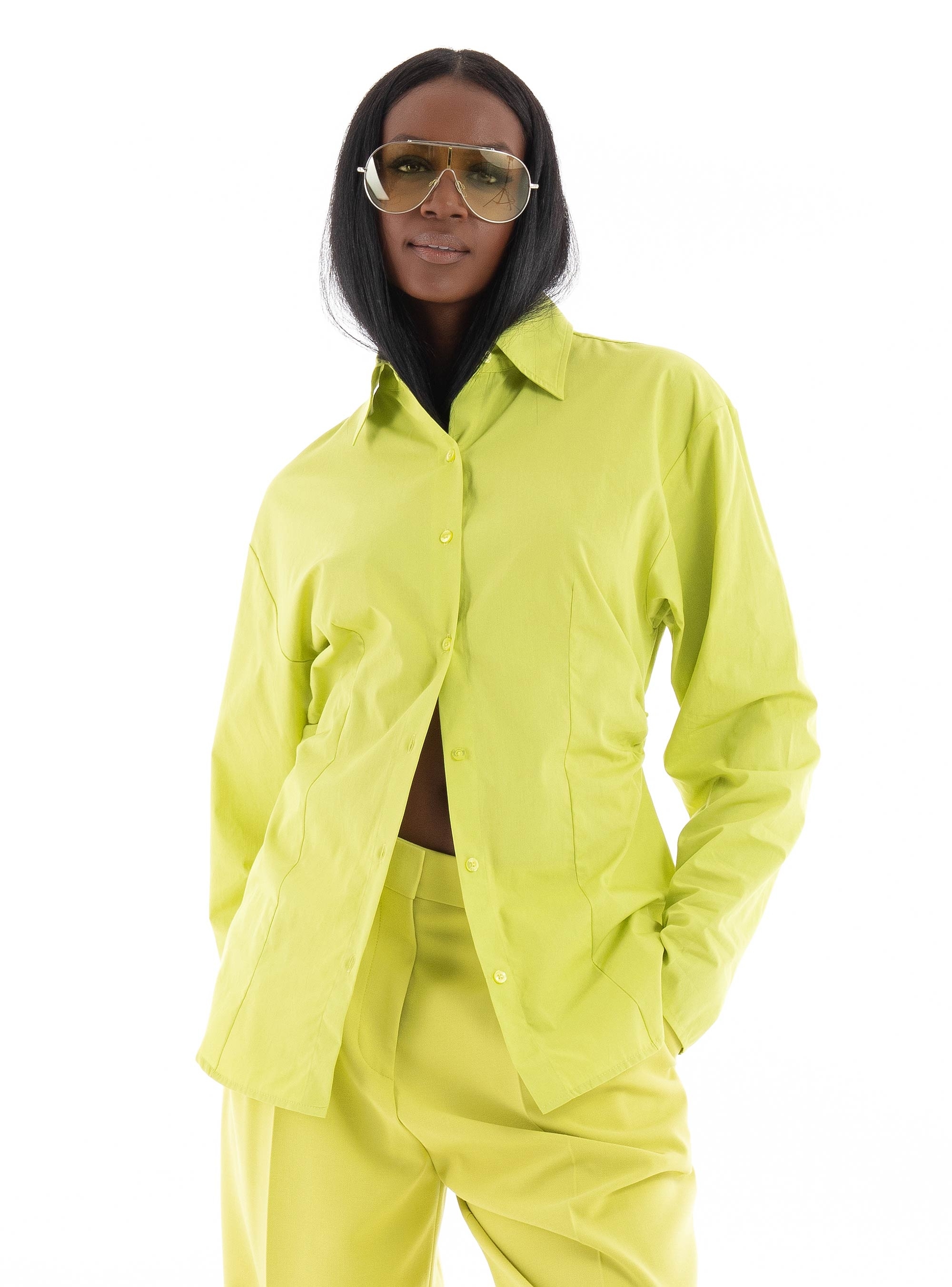 HUGO Regular Fit Shirt Ezrya - Lime