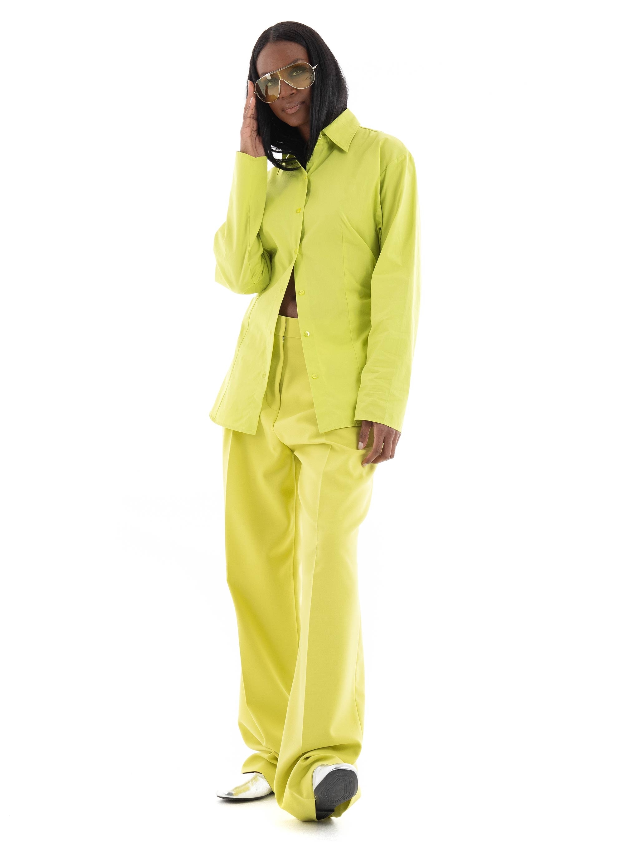 HUGO Regular Fit Shirt Ezrya - Lime