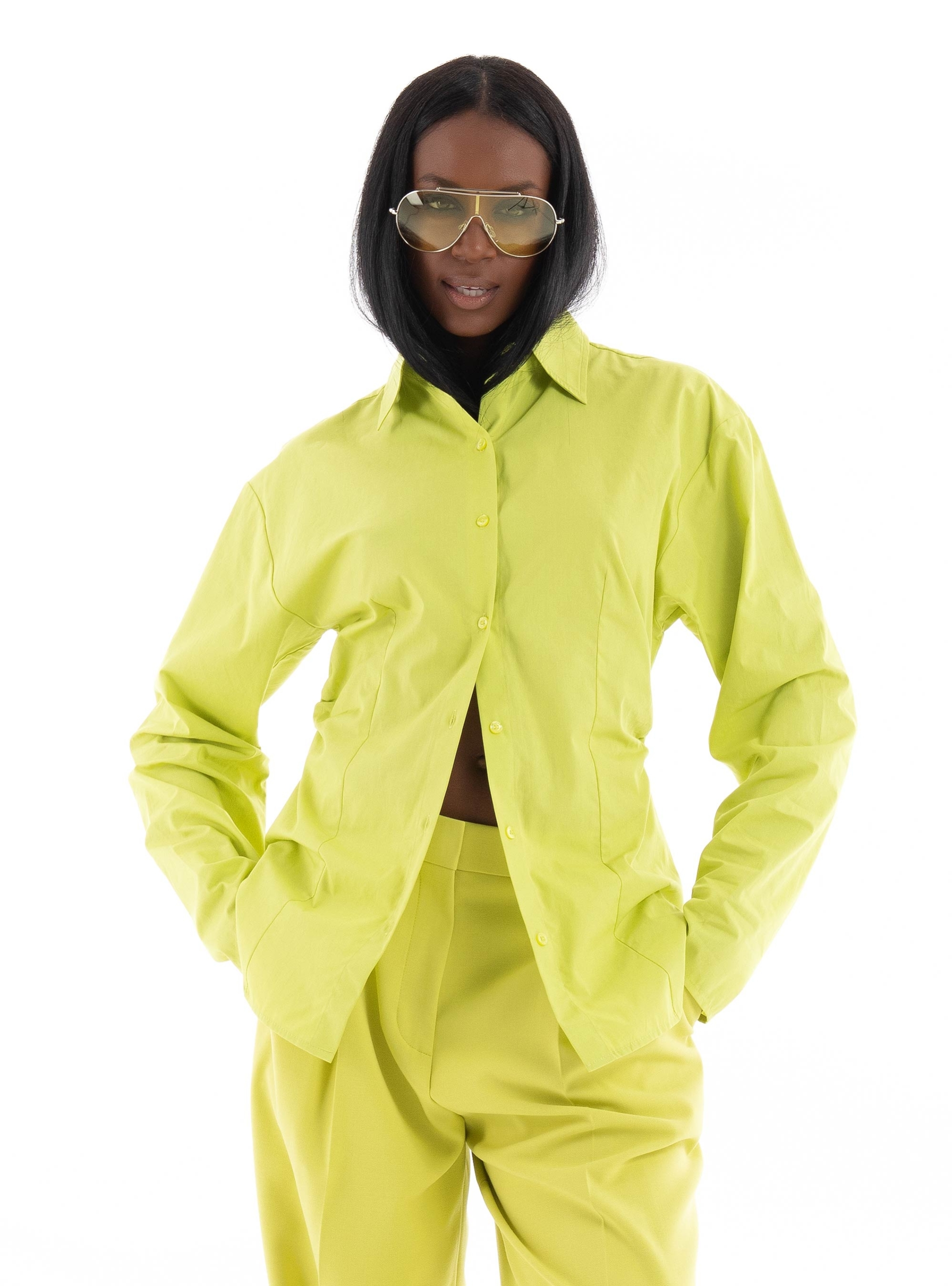 HUGO Regular Fit Shirt Ezrya - Lime