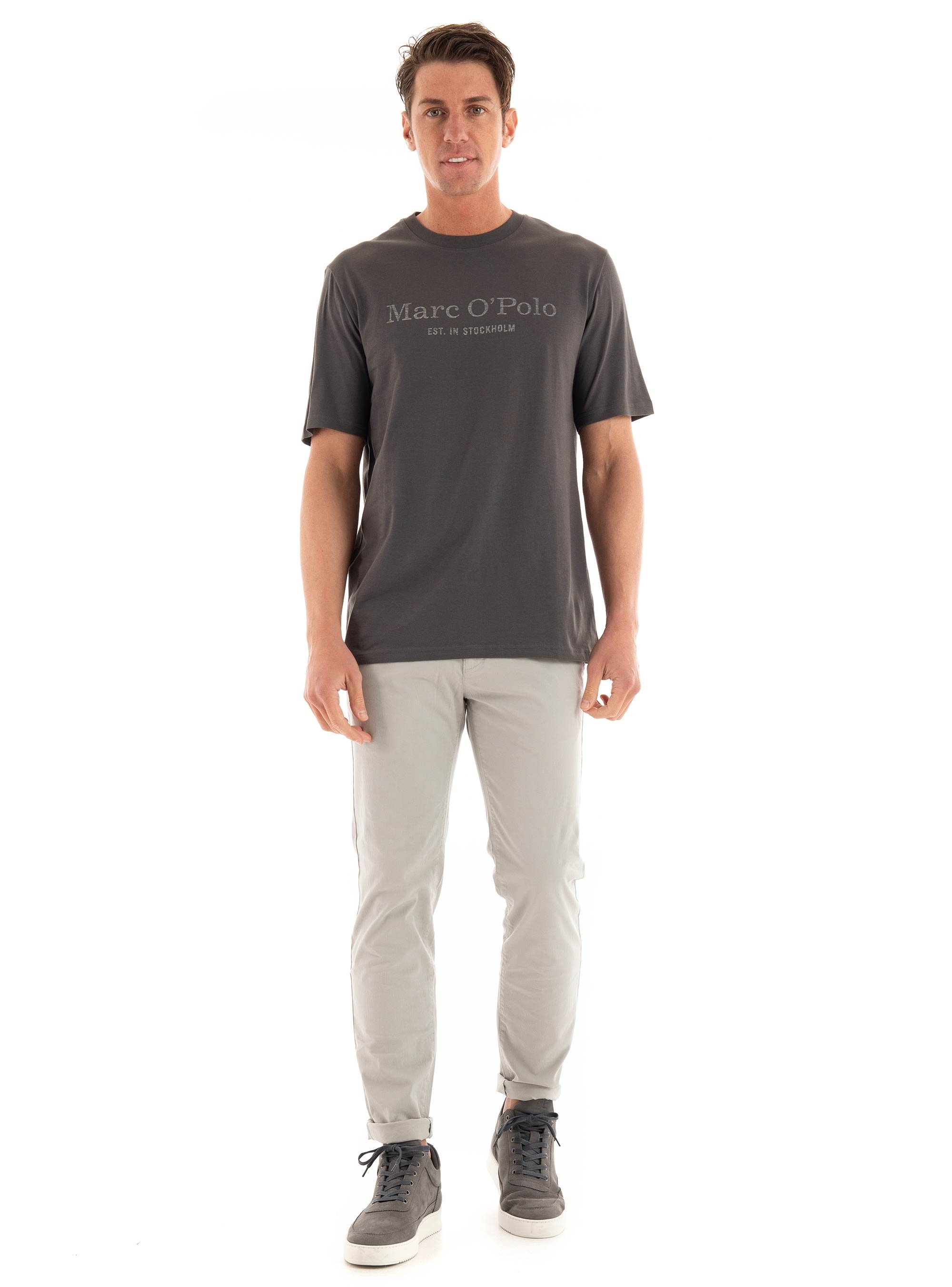 Marc O Polo Stig Chino Pants - Dark Beige