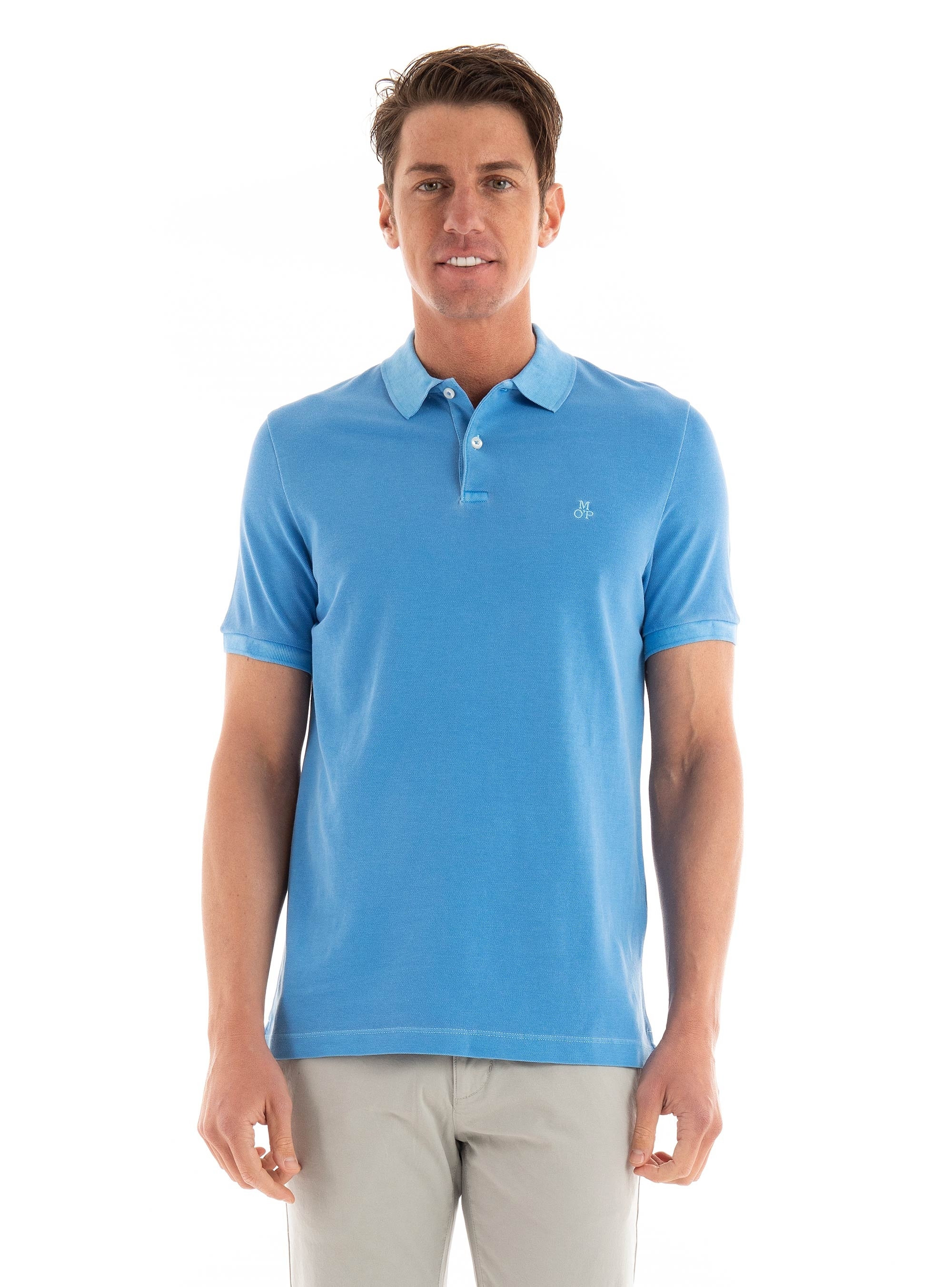 Marc O Polo Regular Fit Polo Shirt - Blue