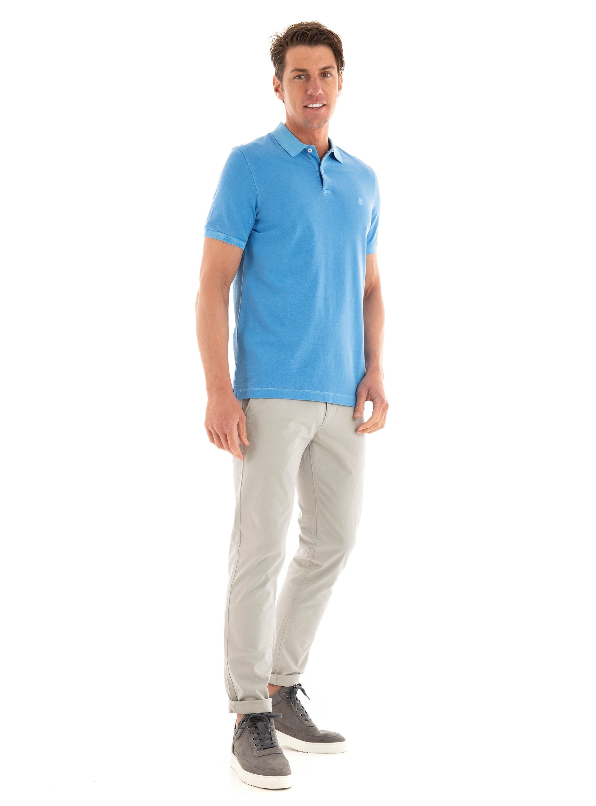 Marc O Polo Regular Fit Polo Shirt - Blue