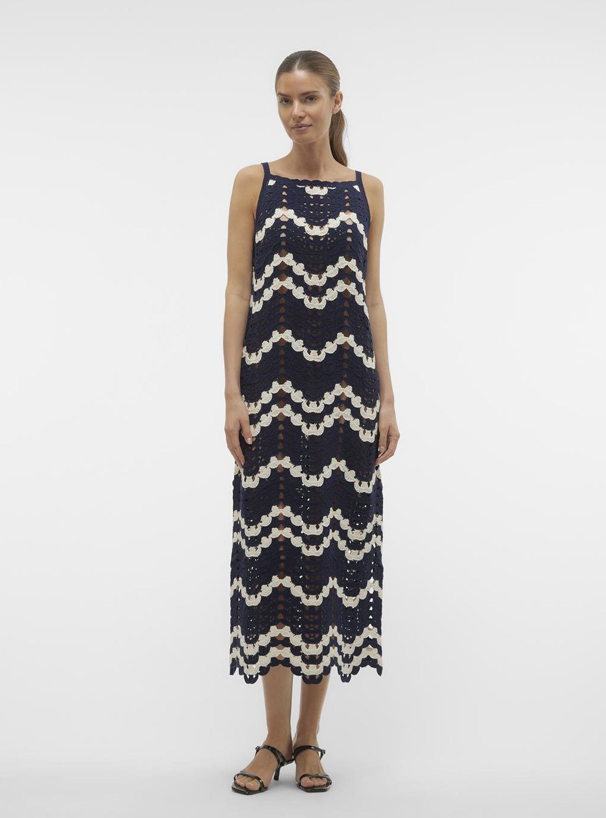 Vero Moda Venus 7/8 Dress - Navy