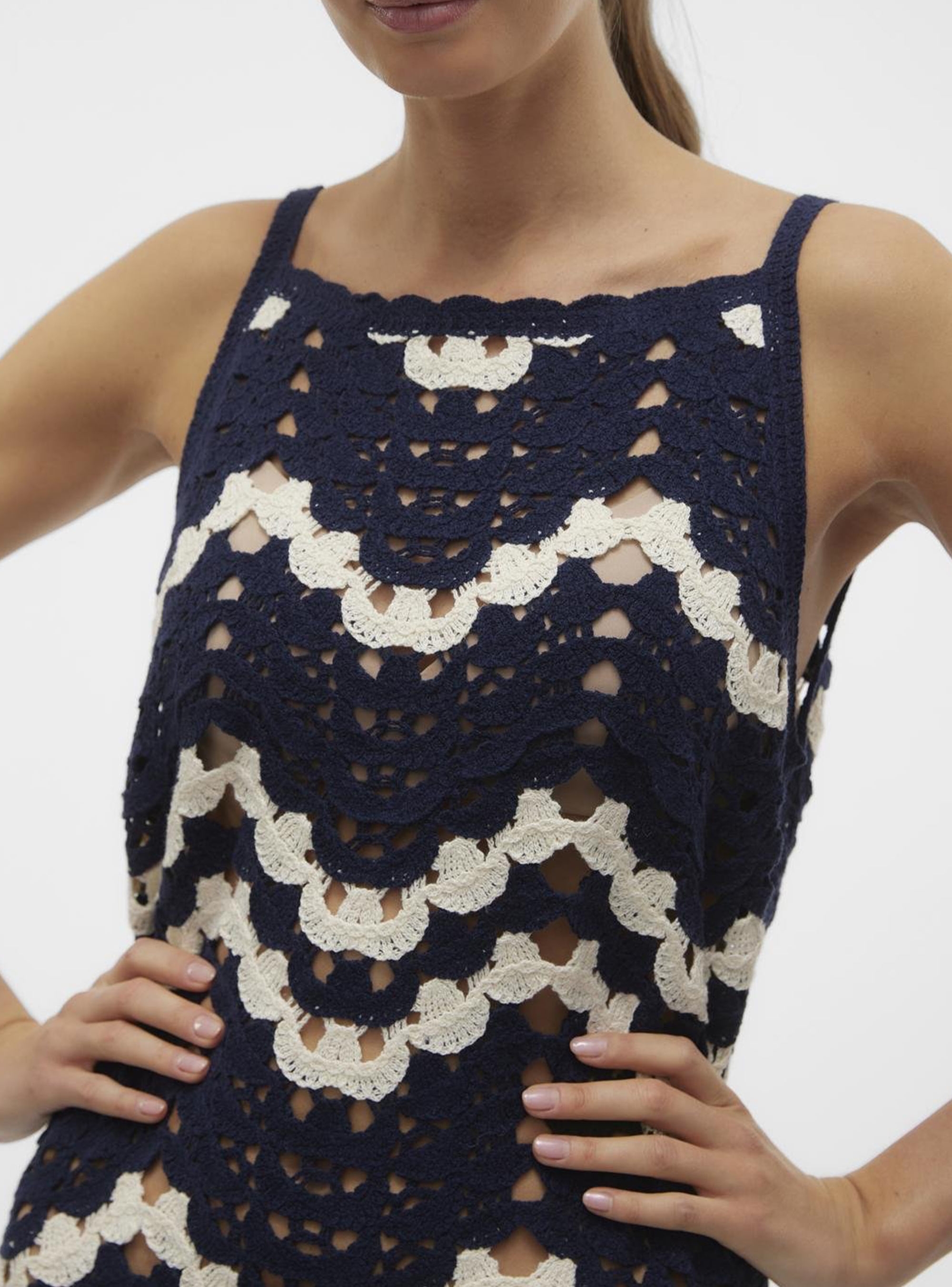 Vero Moda Venus 7/8 Dress - Navy