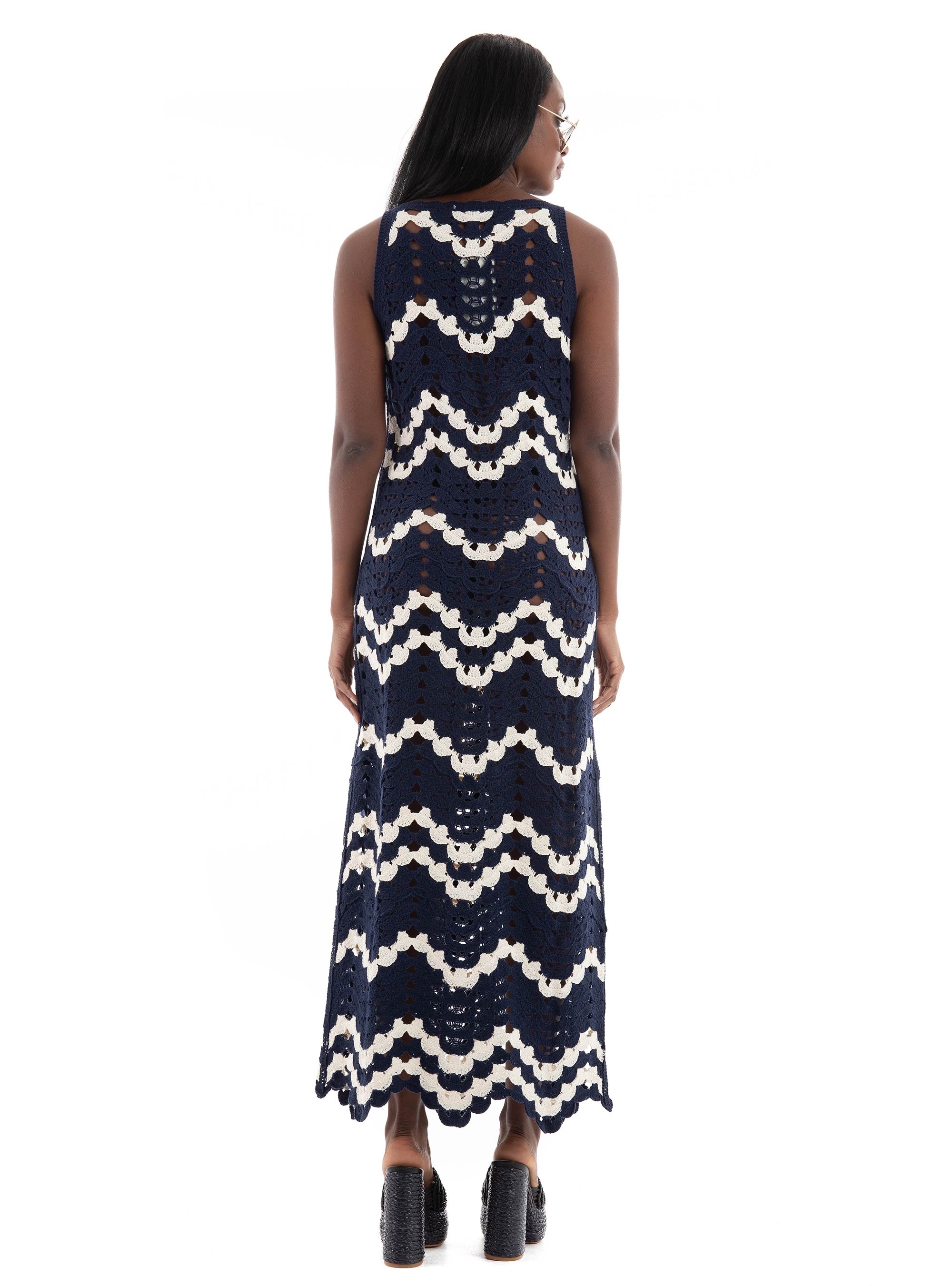 Vero Moda Venus 7/8 Dress - Navy