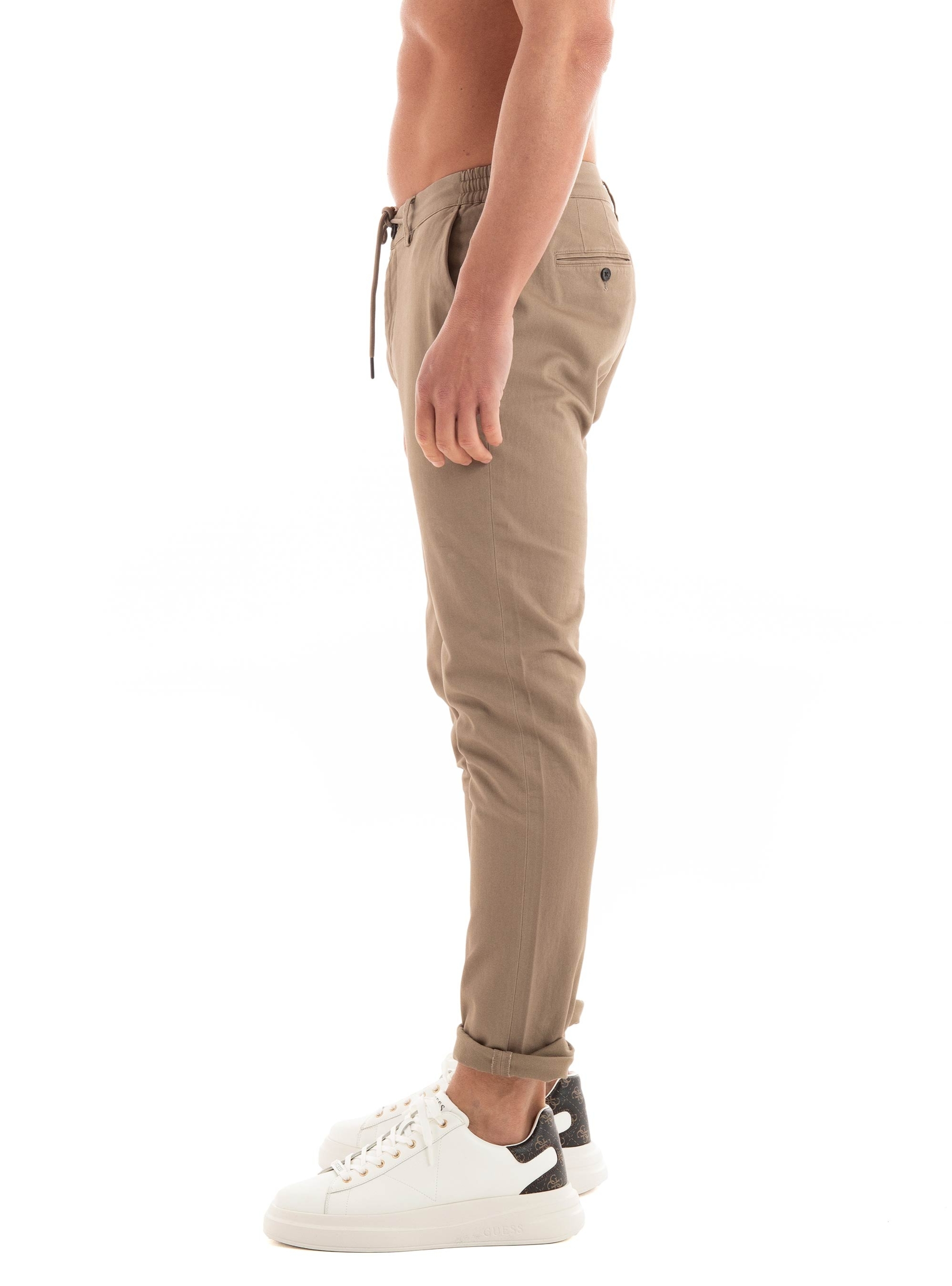 Dstrezzed Lancaster Twill Tapered Pants - Light Brown