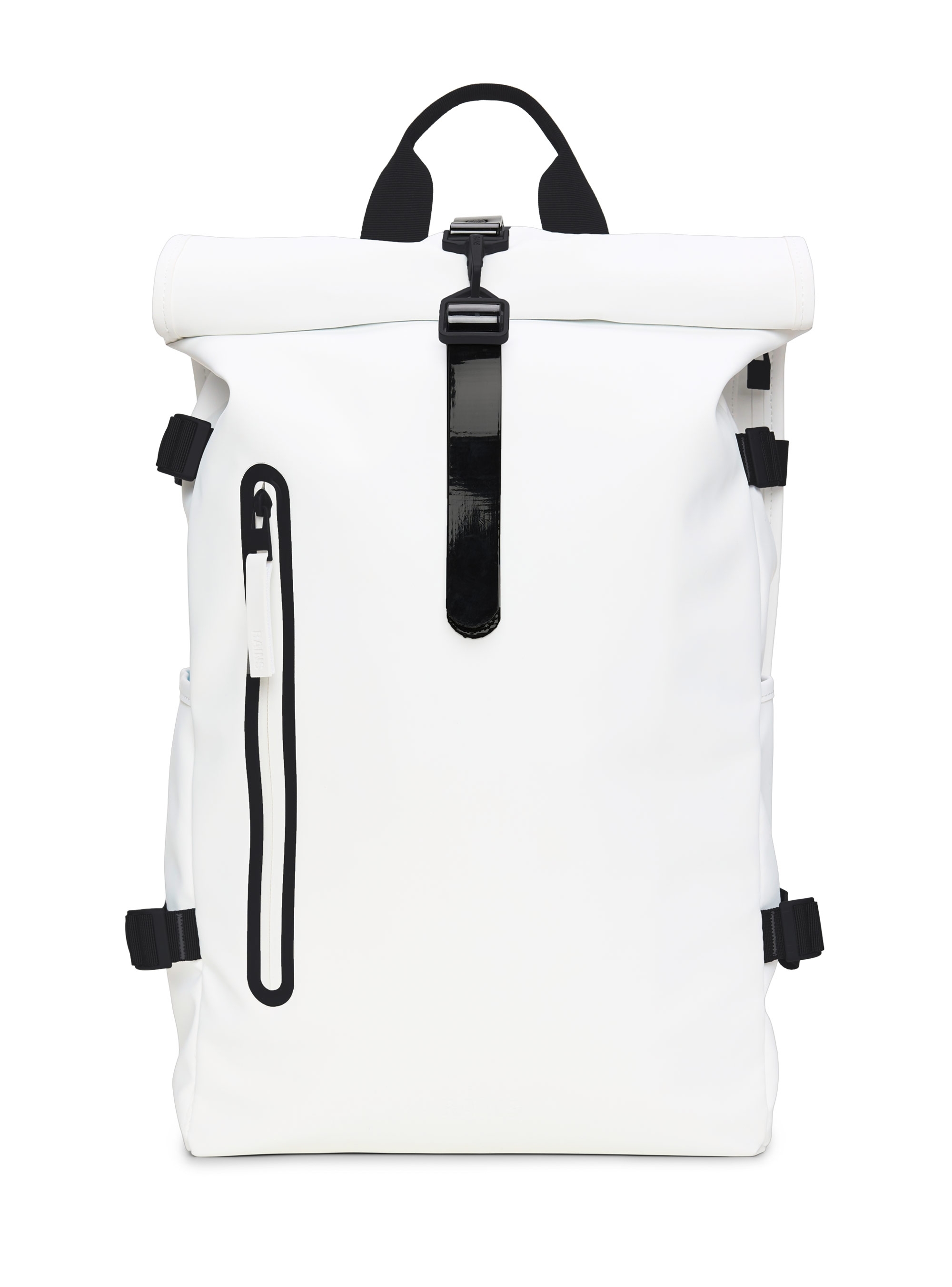 Rains Rolltop Rucksack Contrast Large - White