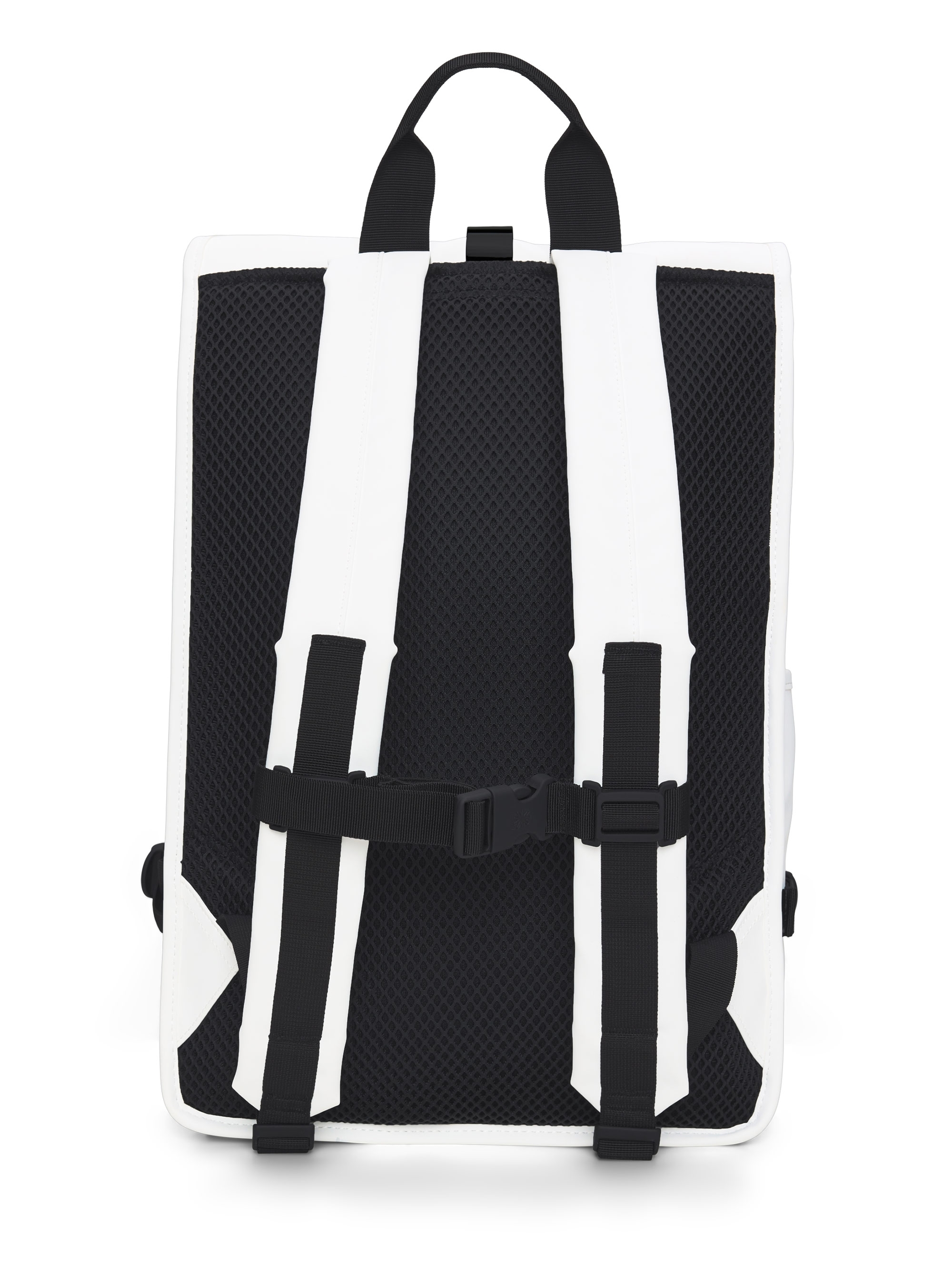 Rains Rolltop Rucksack Contrast Large - White