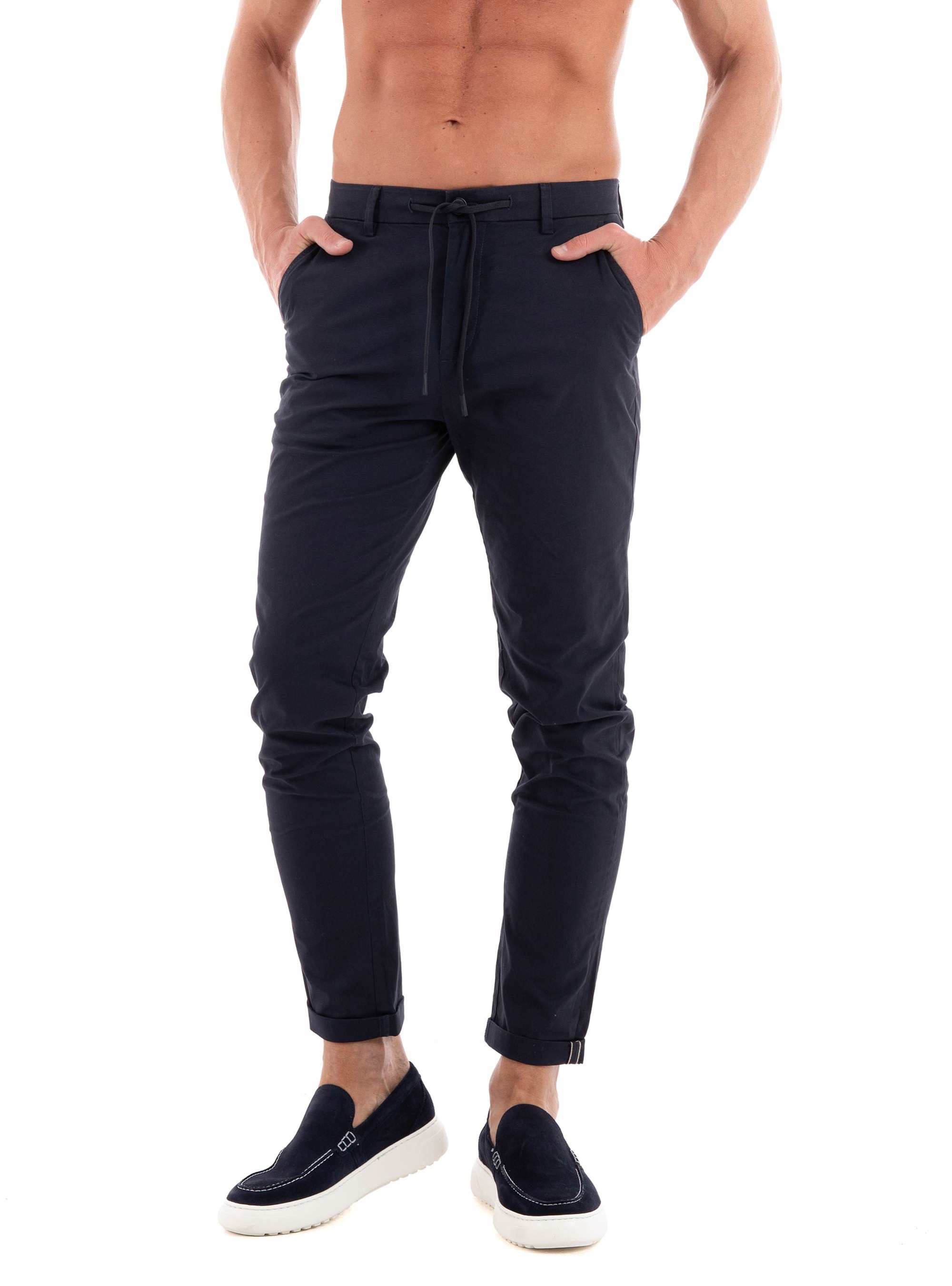 Jack & Jones Jpstace Summer Chino Pants - Navy
