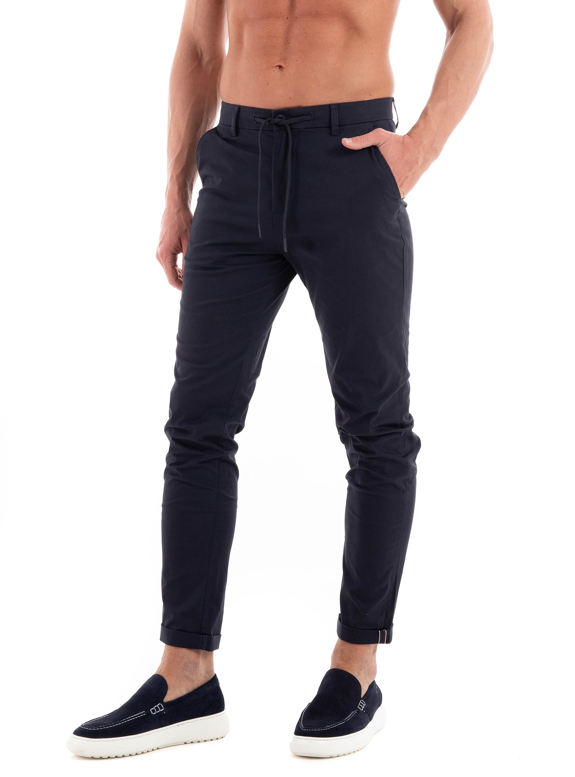 Jack & Jones Jpstace Summer Chino Pants - Navy