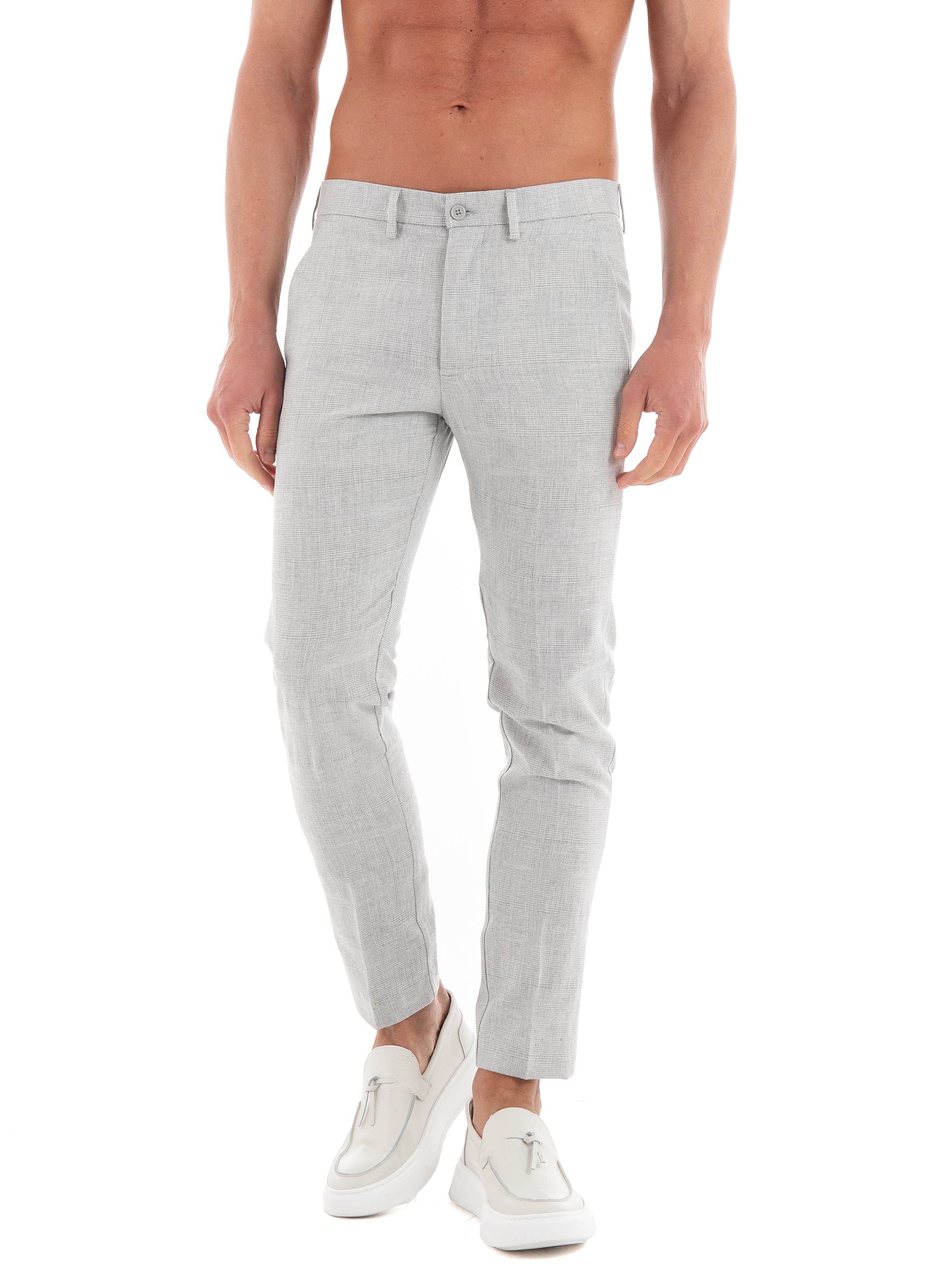 Paul Miranda Pants - Light Grey