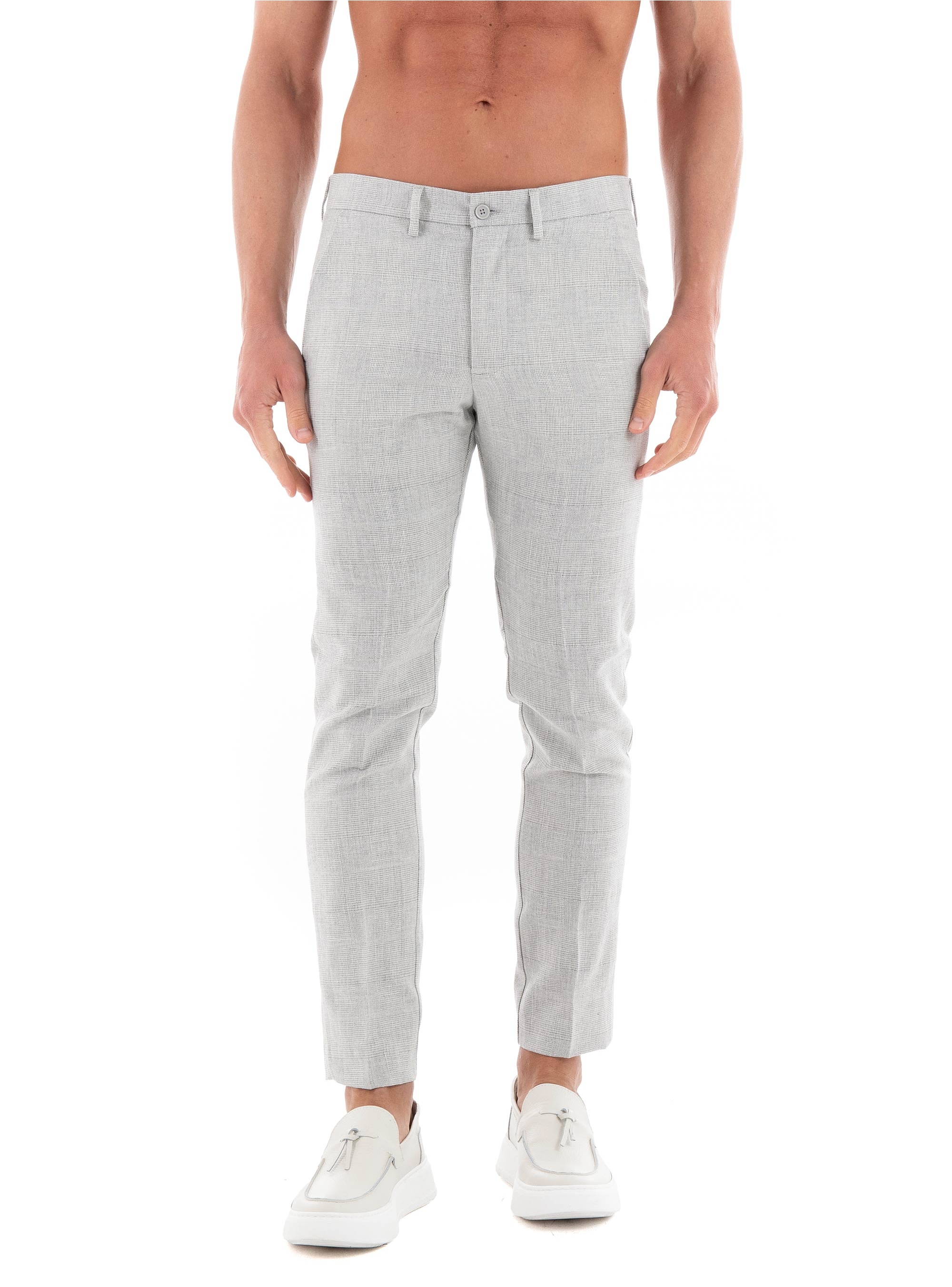 Paul Miranda Pants - Light Grey