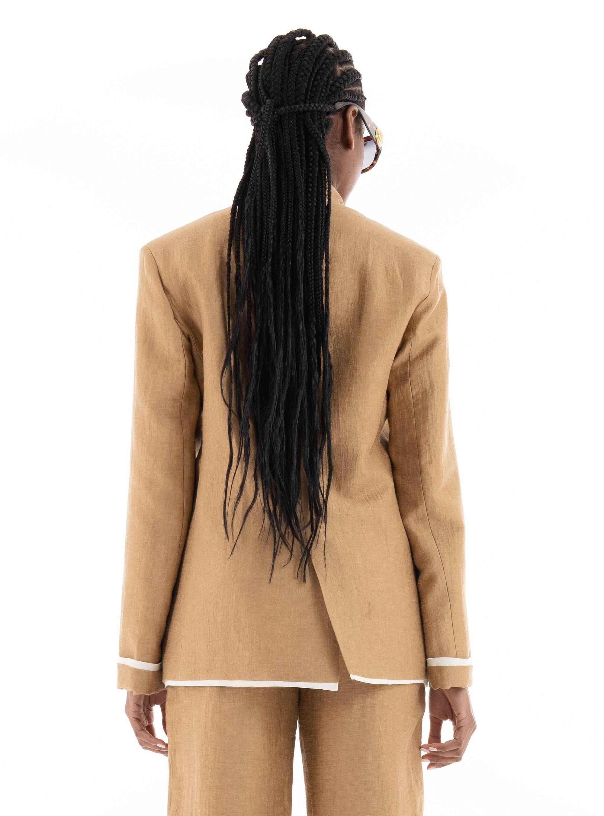 Souvenir Blazer - Dark Beige